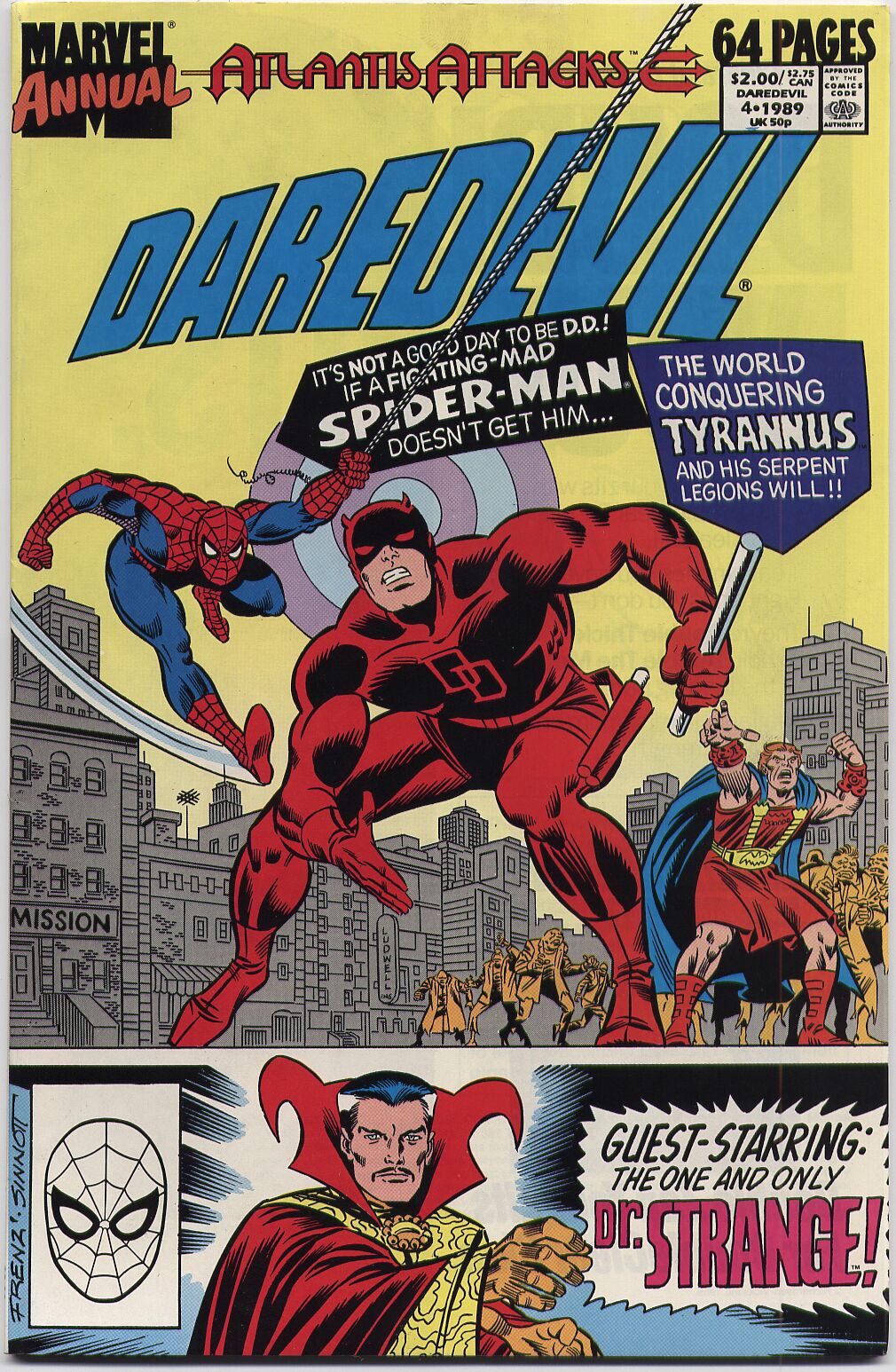 Read online Daredevil (1964) comic -  Issue # _Annual 5 - 1