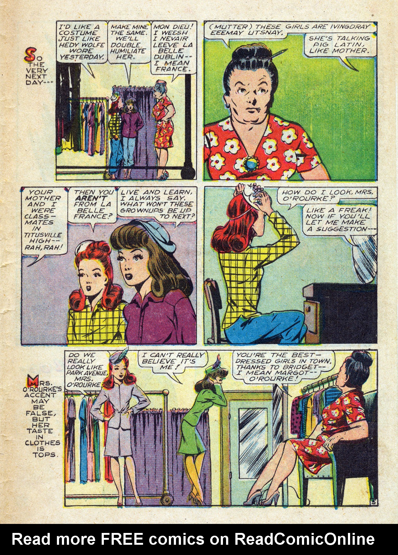 Read online Patsy Walker comic -  Issue #6 - 39