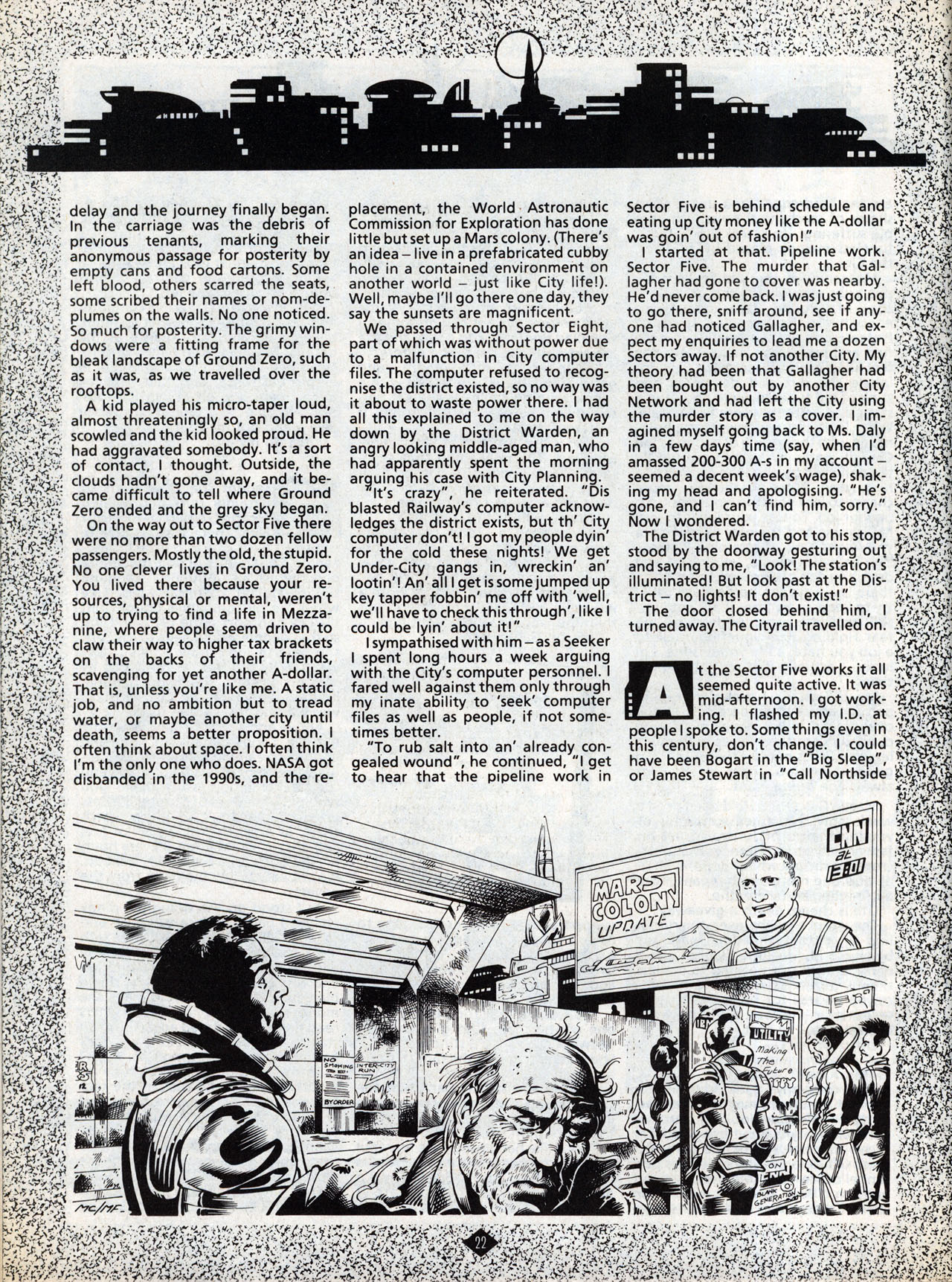 Read online Captain Britain (1985) comic -  Issue #5 - 22
