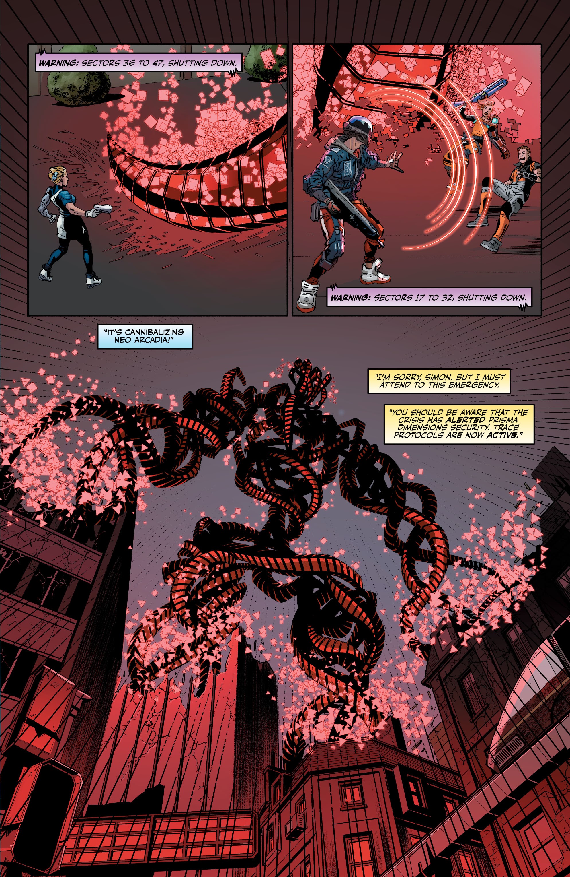 Read online HYPER SCAPE comic -  Issue #2 - 9
