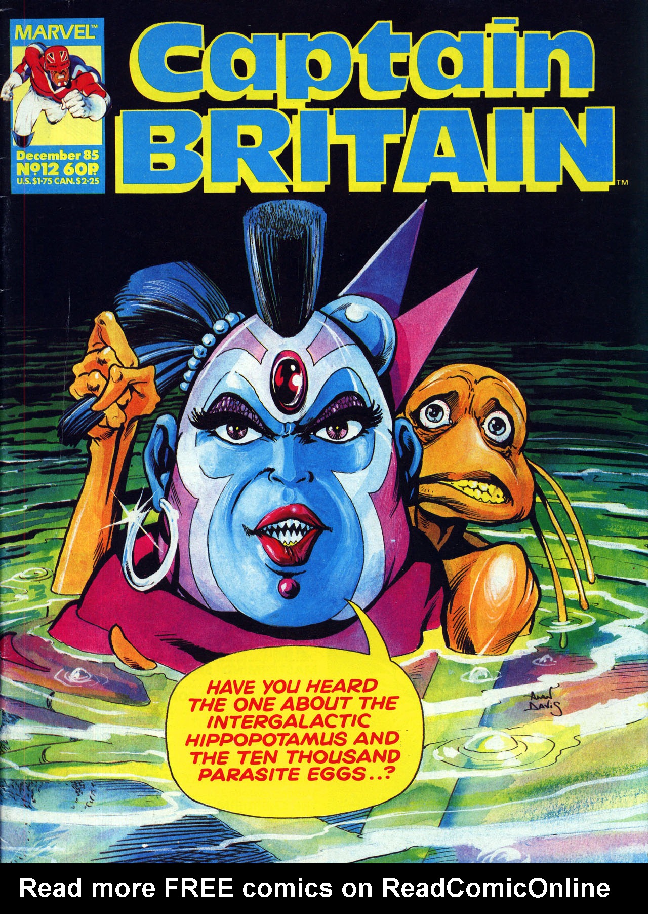 Read online Captain Britain (1985) comic -  Issue #12 - 1