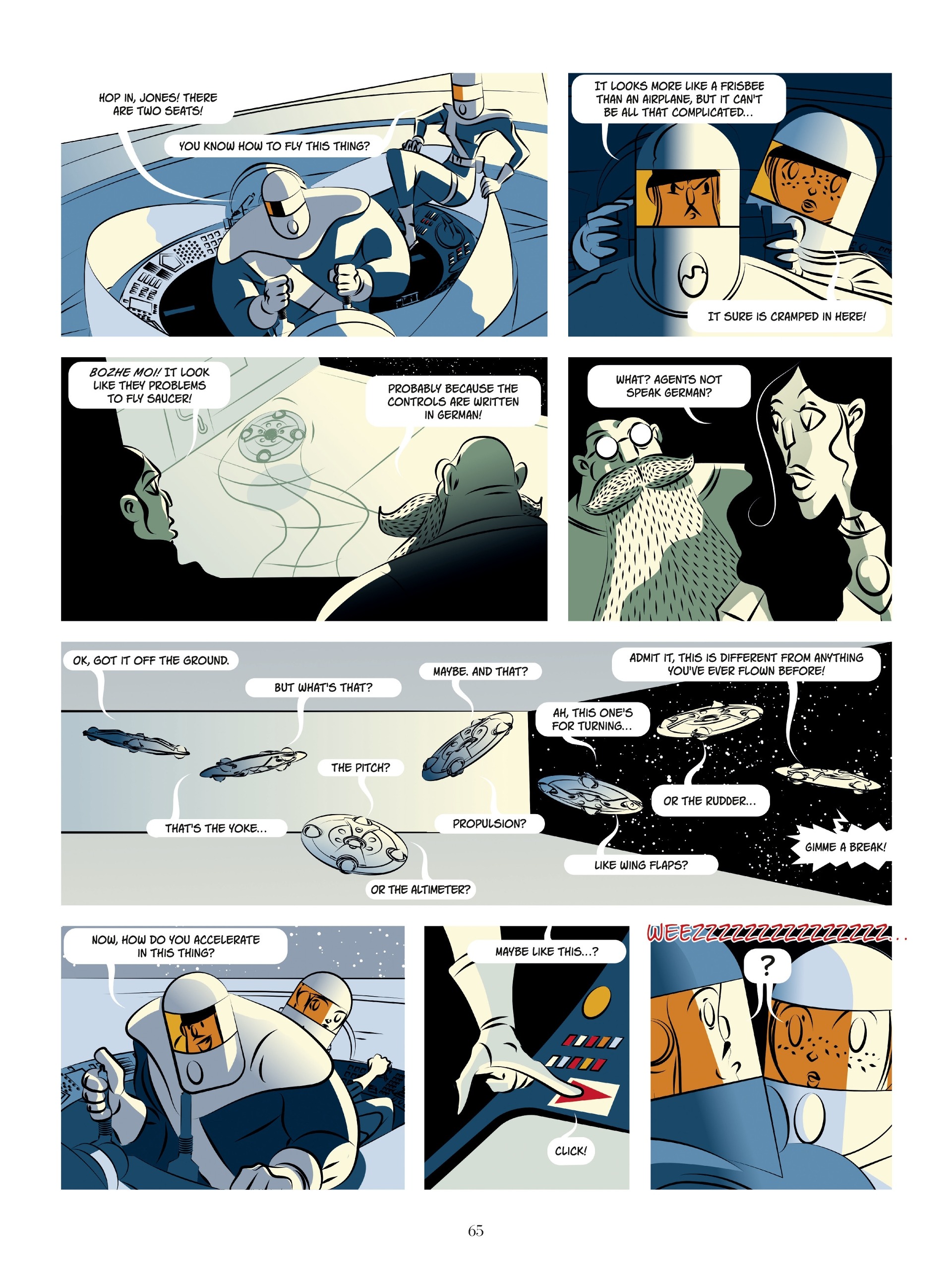 Read online Webtser and Jones: Space Agents comic -  Issue # TPB - 62