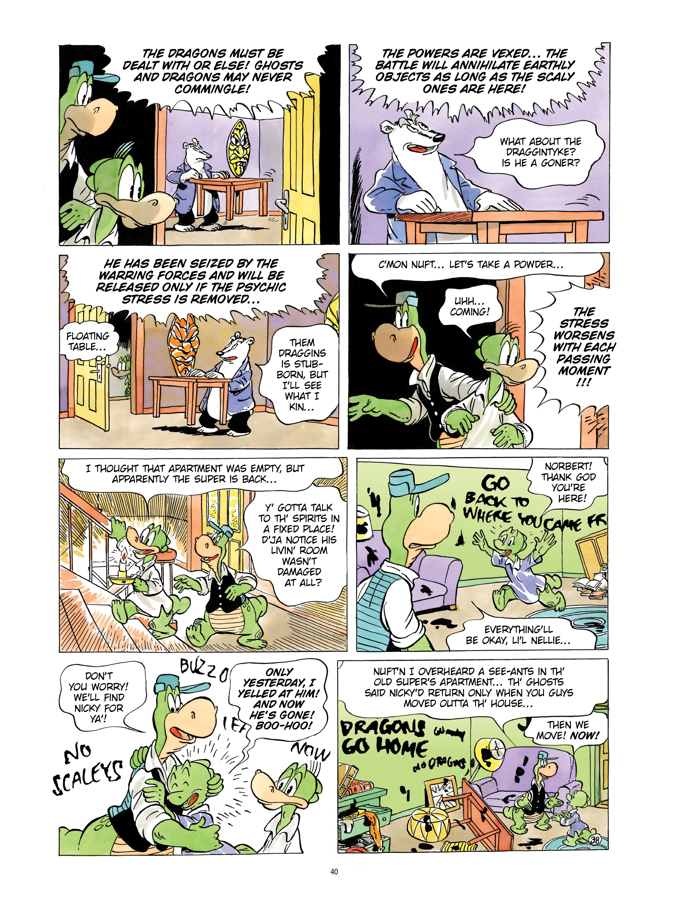 Read online Nuft and the Last Dragons comic -  Issue # TPB 1 (Part 1) - 46