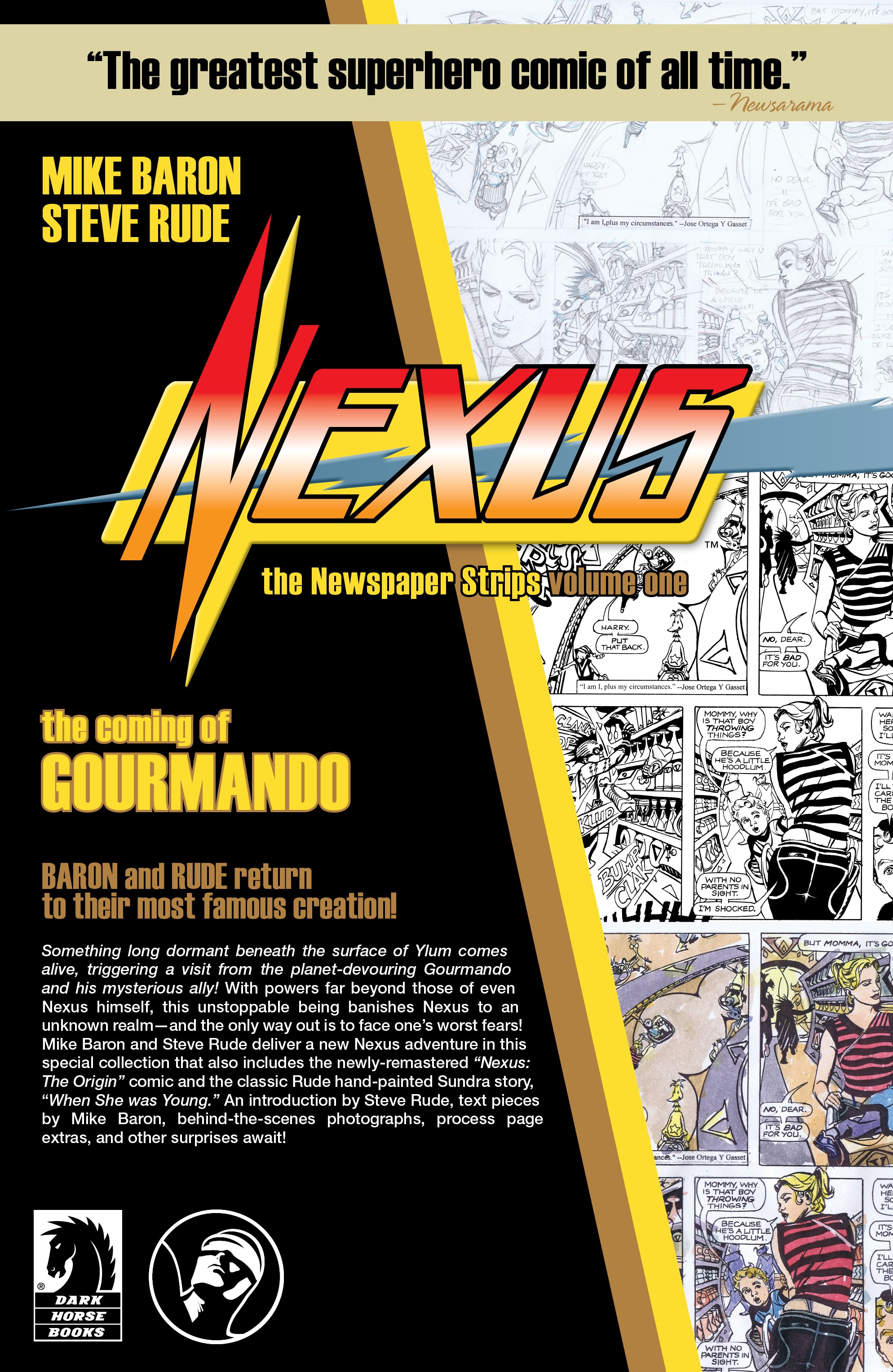 Read online Nexus Newspaper Strips: The Coming of Gourmando comic -  Issue # TPB (Part 2) - 94