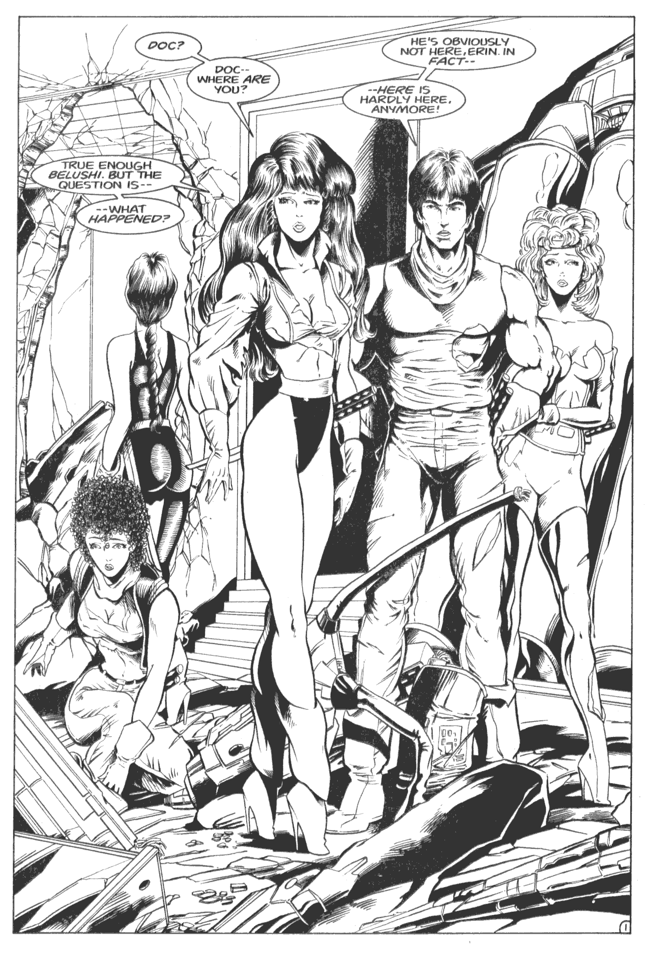 Read online Ex-Mutants (1986) comic -  Issue #4 - 4