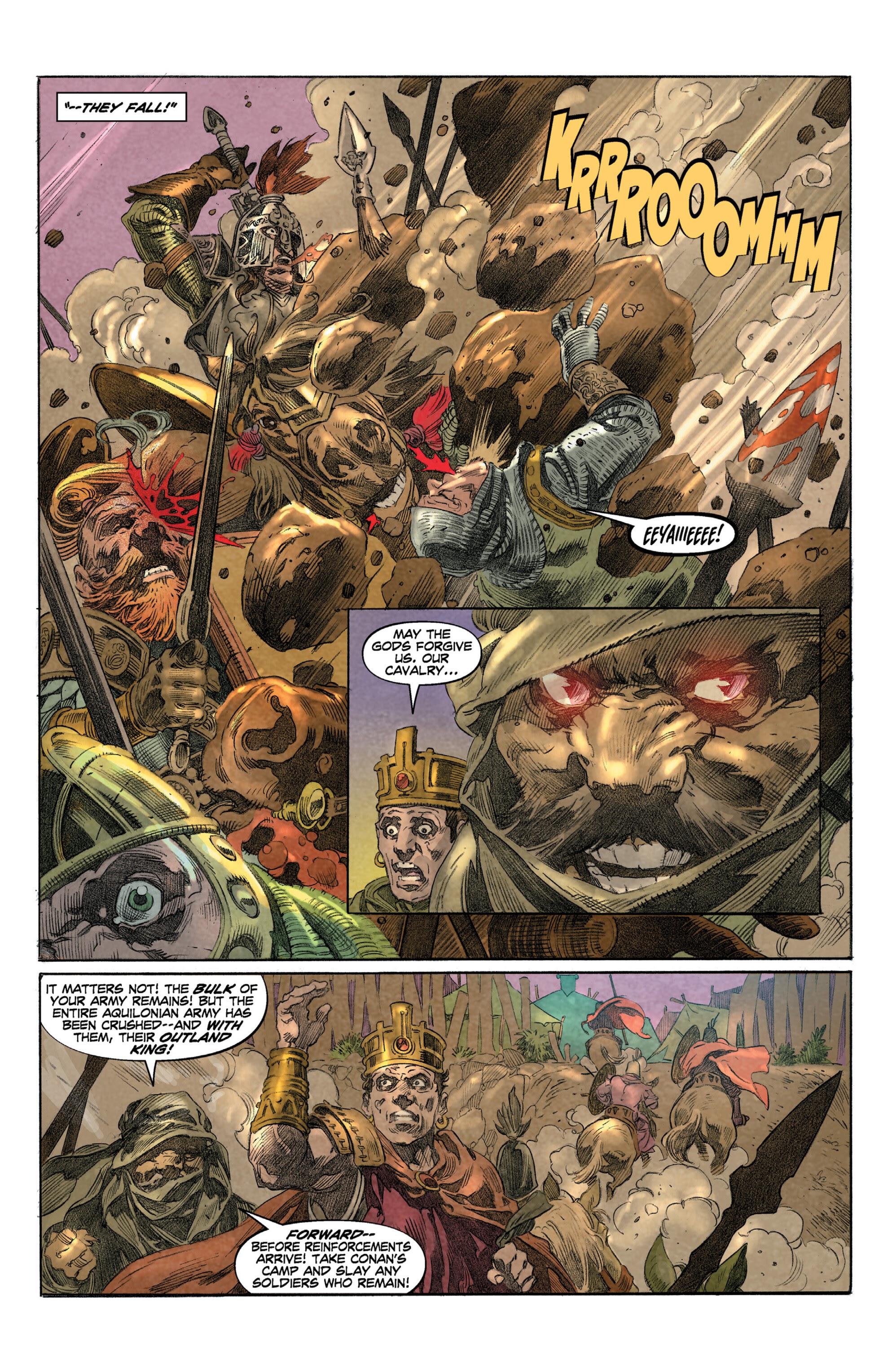 Read online King Conan Chronicles Epic Collection comic -  Issue # Wolves And Dragons (Part 1) - 35