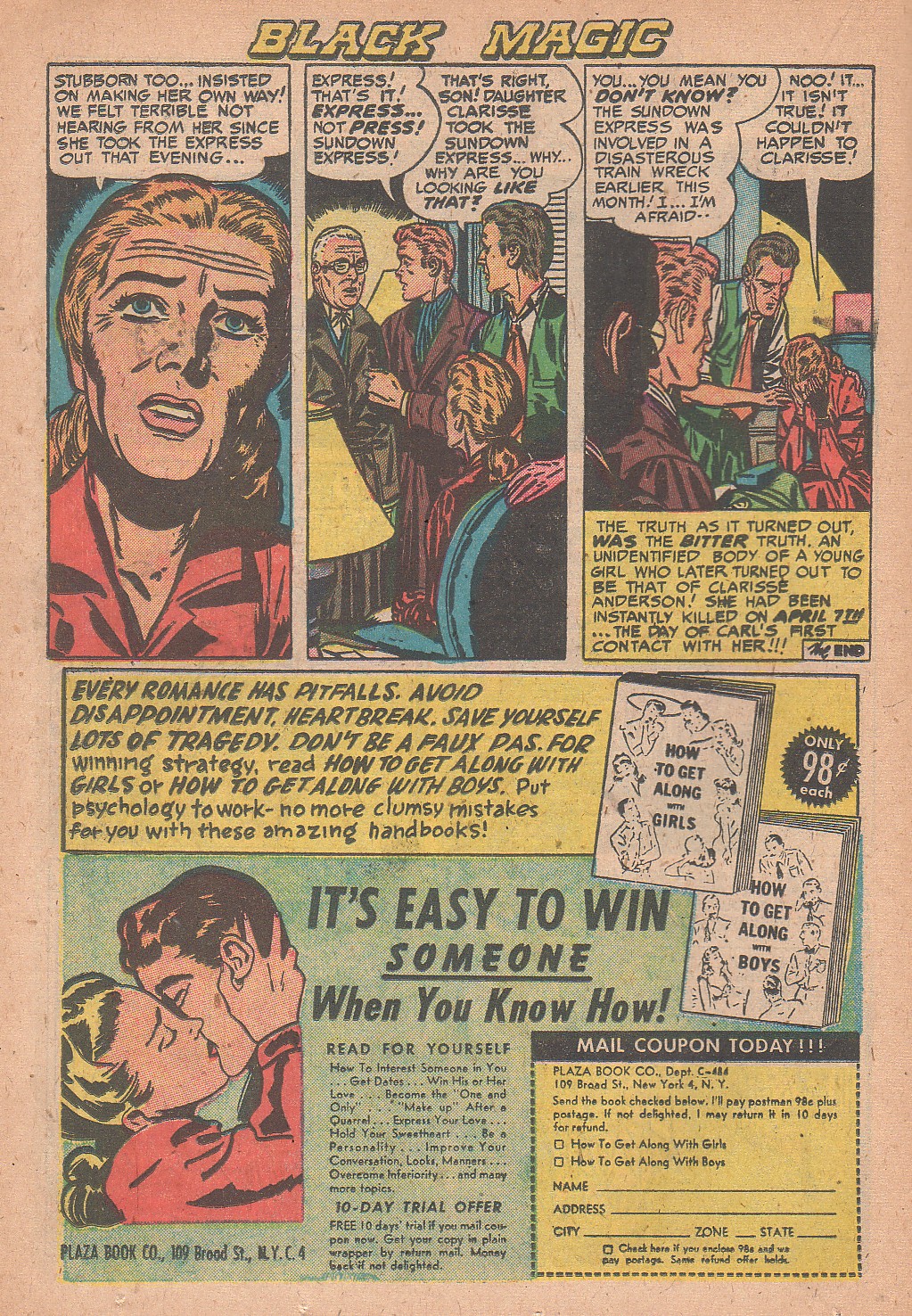 Read online Black Magic (1950) comic -  Issue #12 - 18