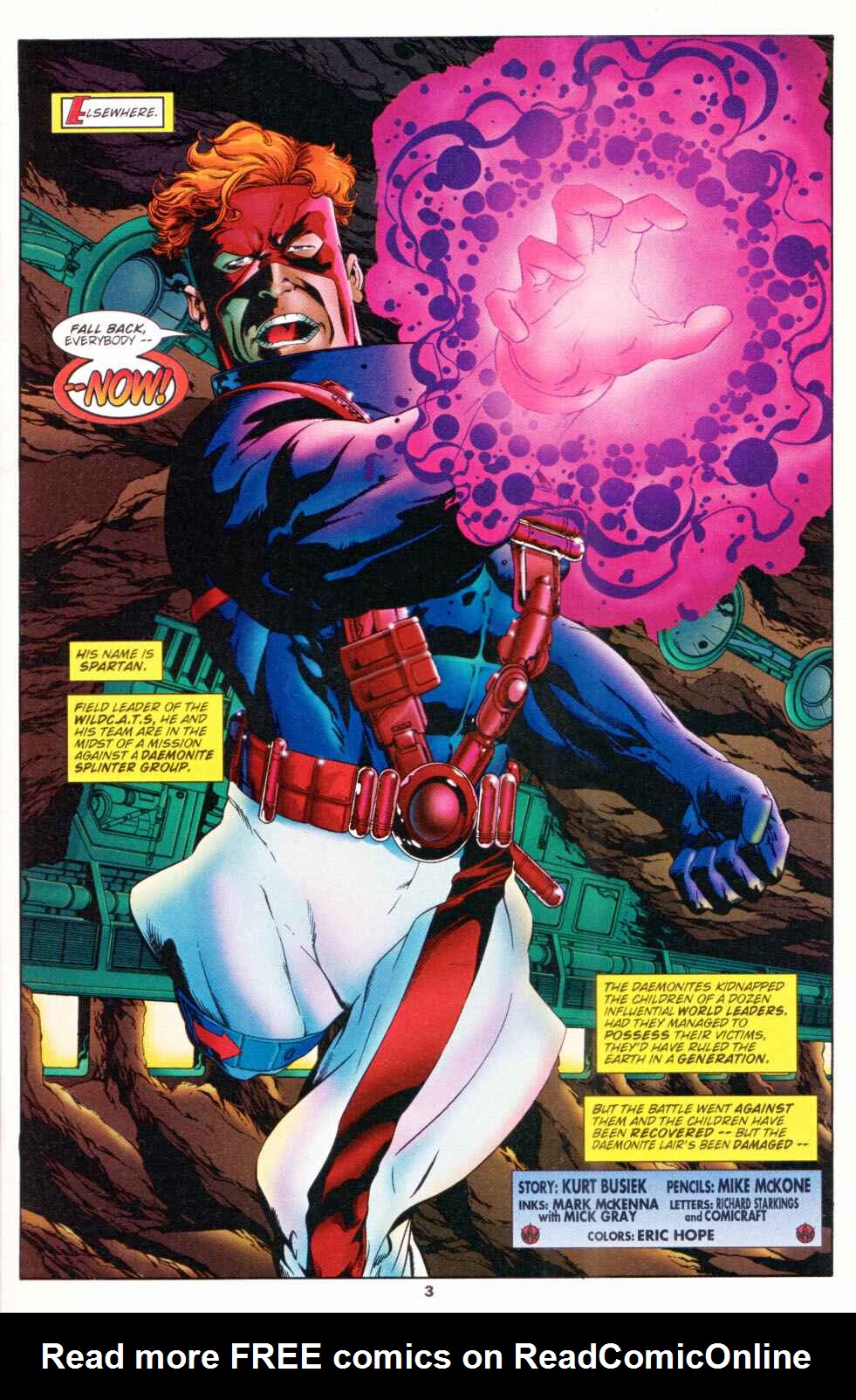 Read online Spartan: Warrior Spirit comic -  Issue #1 - 4