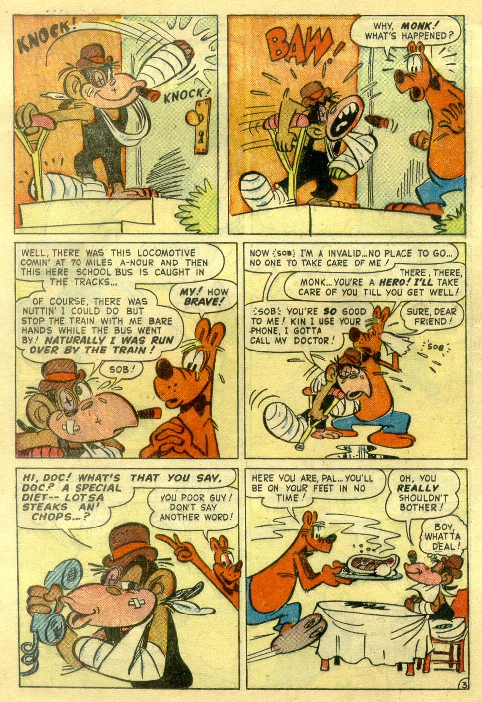 Read online The Monkey And The Bear comic -  Issue #1 - 12