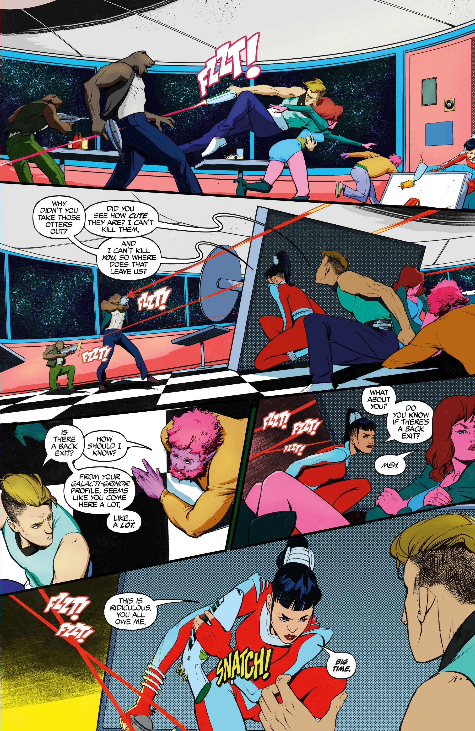 Read online Killer Queens comic -  Issue #1 - 7