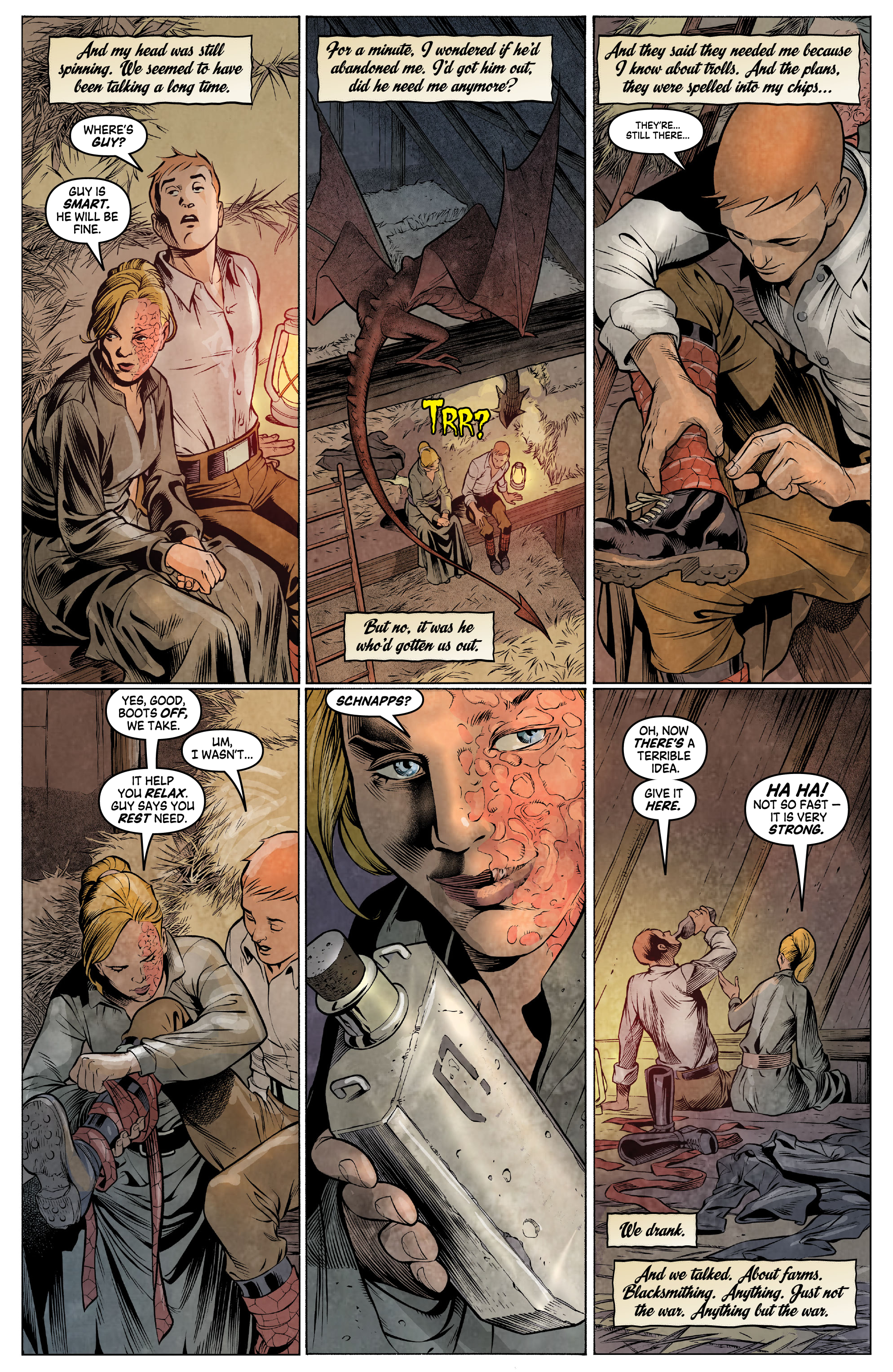 Read online Arrowsmith: Behind Enemy Lines comic -  Issue #3 - 19