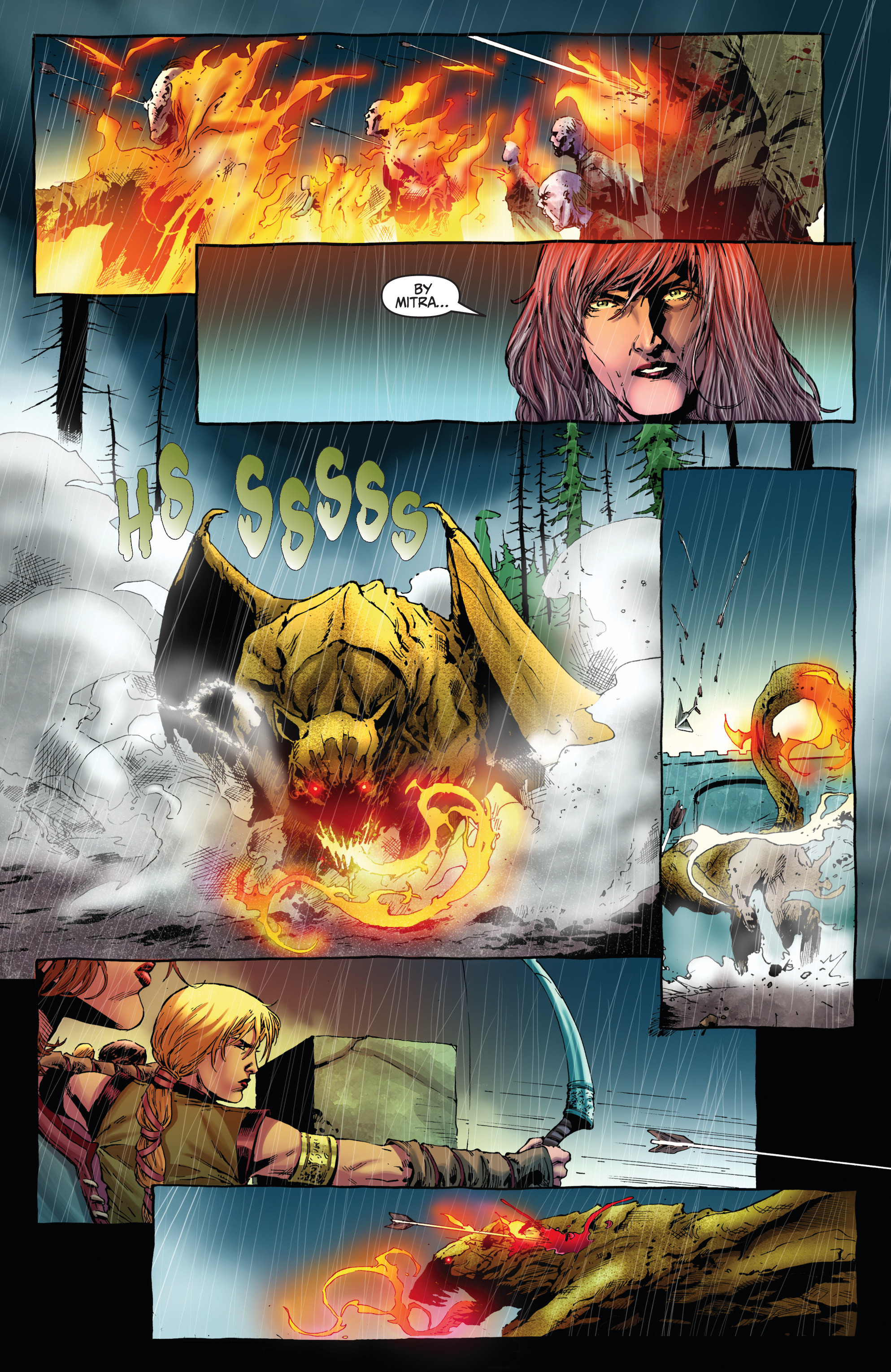 Read online Red Sonja: Vulture's Circle comic -  Issue # _TPB - 39