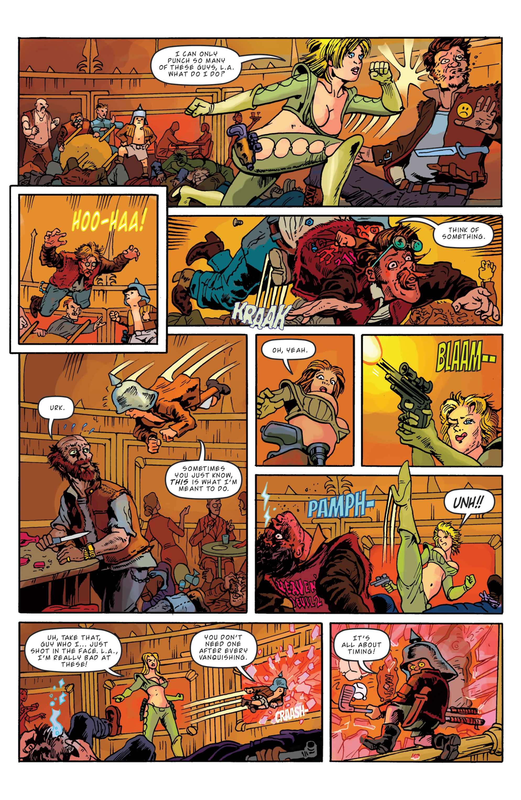 Read online Baby Badass comic -  Issue #3 - 16