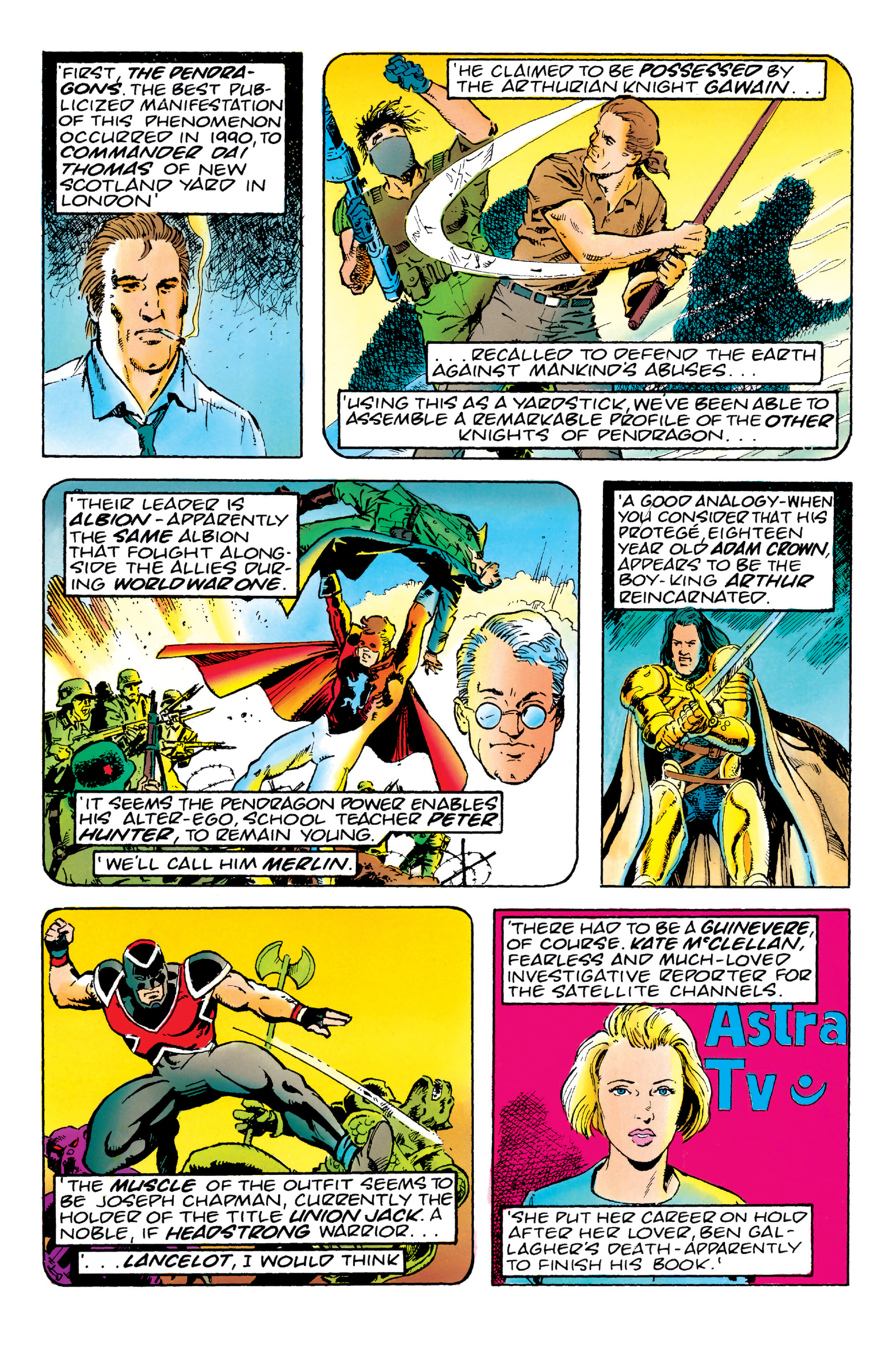 Read online Knights of Pendragon Omnibus comic -  Issue # TPB (Part 5) - 23