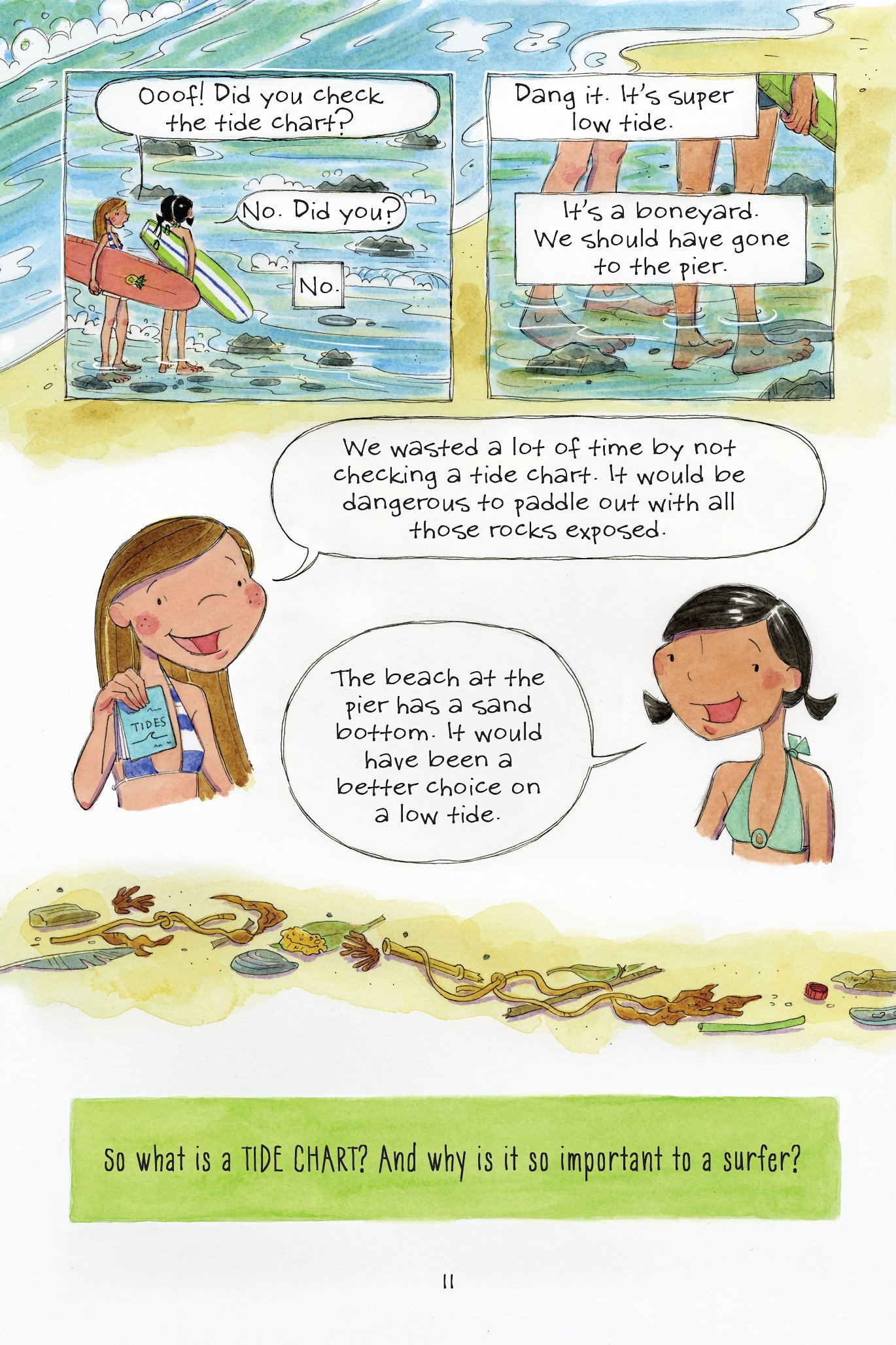 Read online The Science of Surfing: A Surfside Girls Guide to the Ocean comic -  Issue # TPB - 13