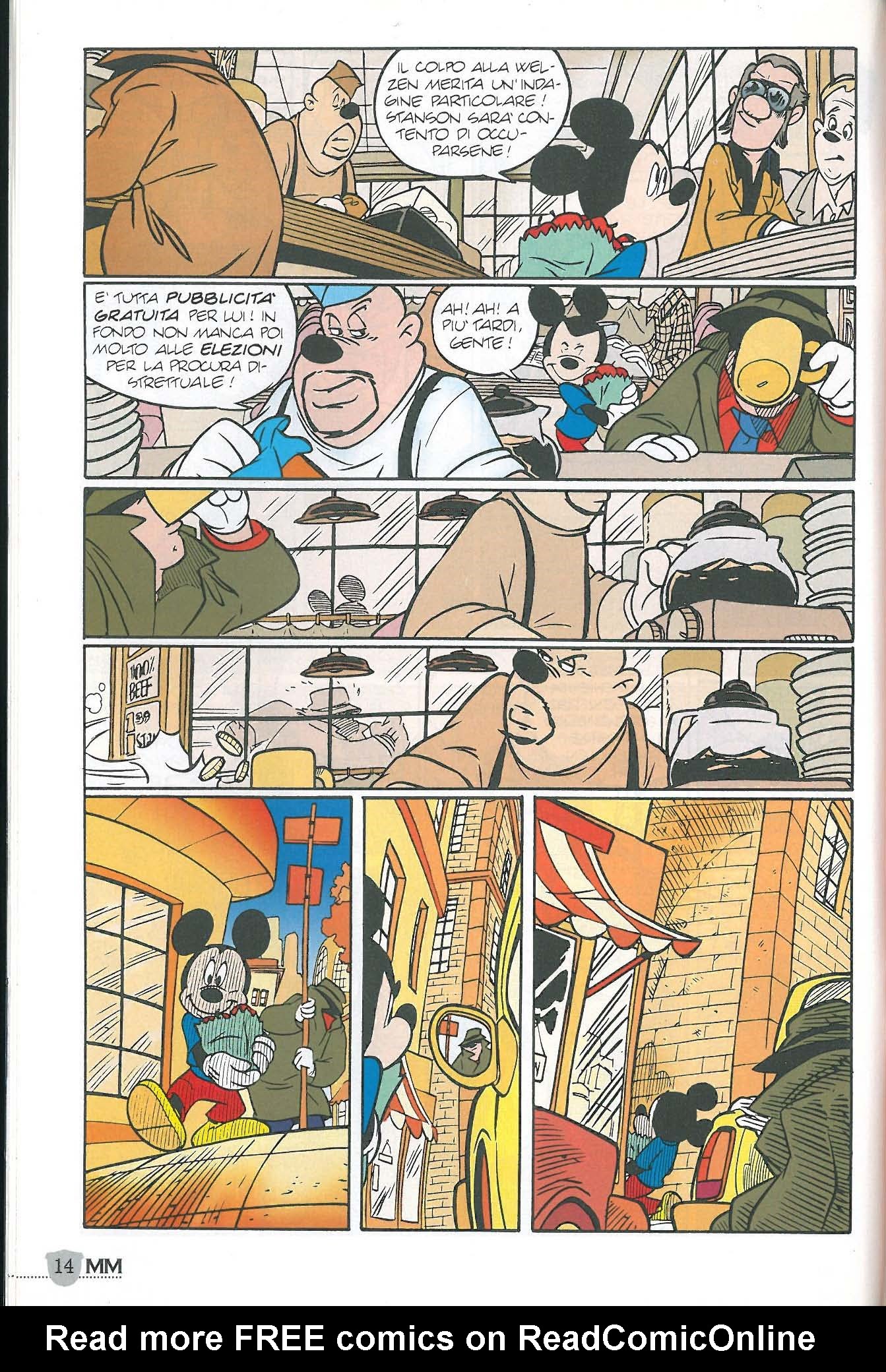 Read online Mickey Mouse Mystery Magazine comic -  Issue #6 - 14