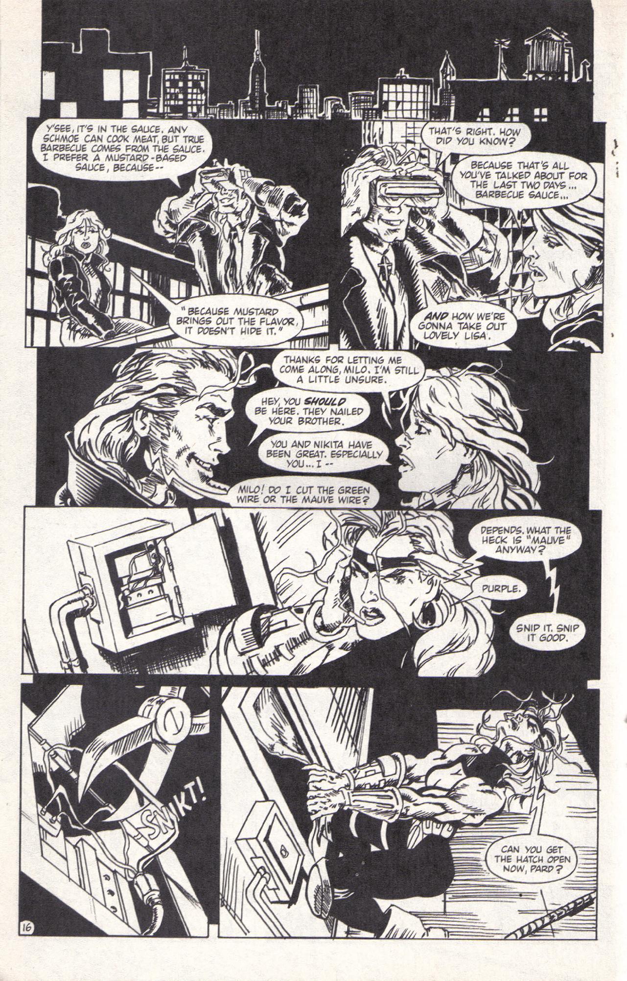 Read online Blood Is The Harvest comic -  Issue #1 - 18