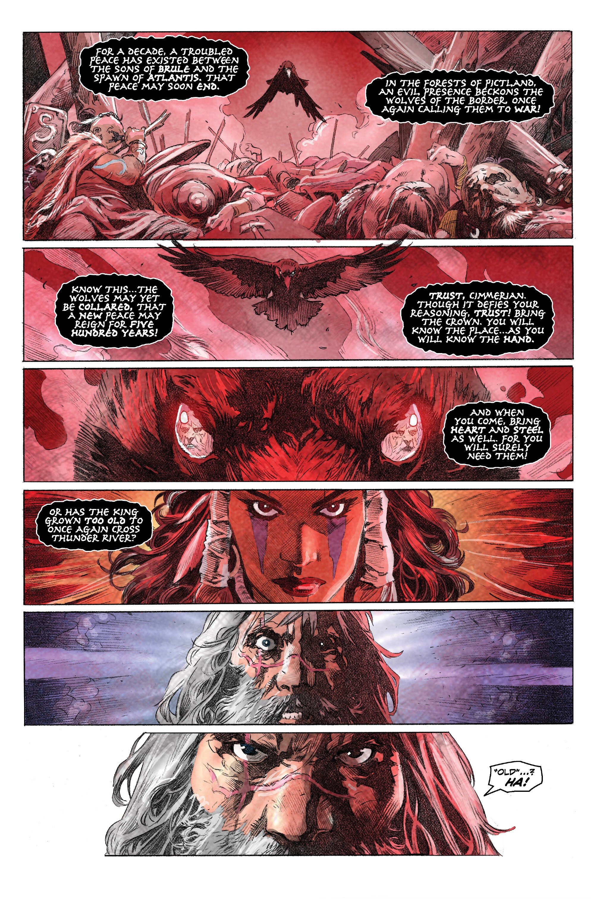 Read online King Conan Chronicles Epic Collection comic -  Issue # Wolves And Dragons (Part 4) - 1