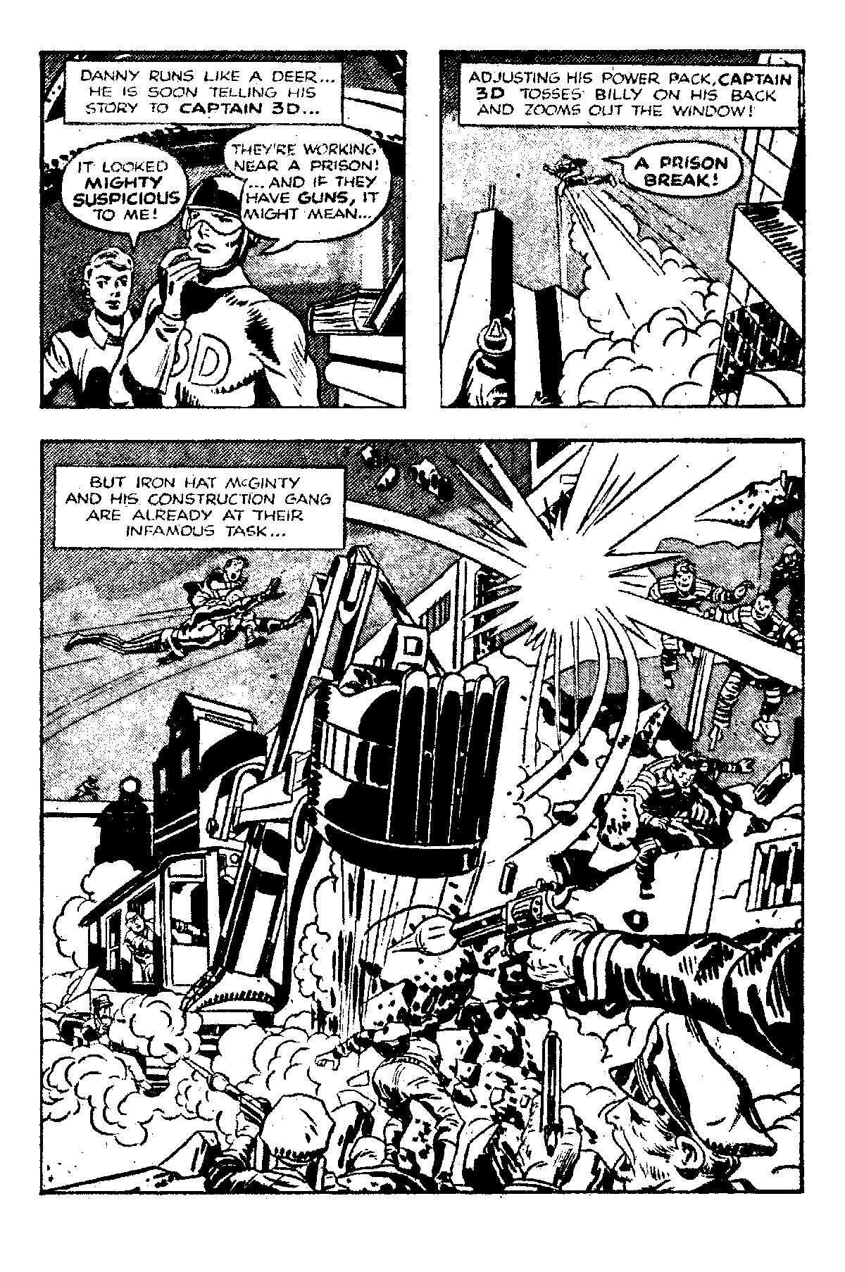 Read online Captain 3-D comic -  Issue # Full - 27