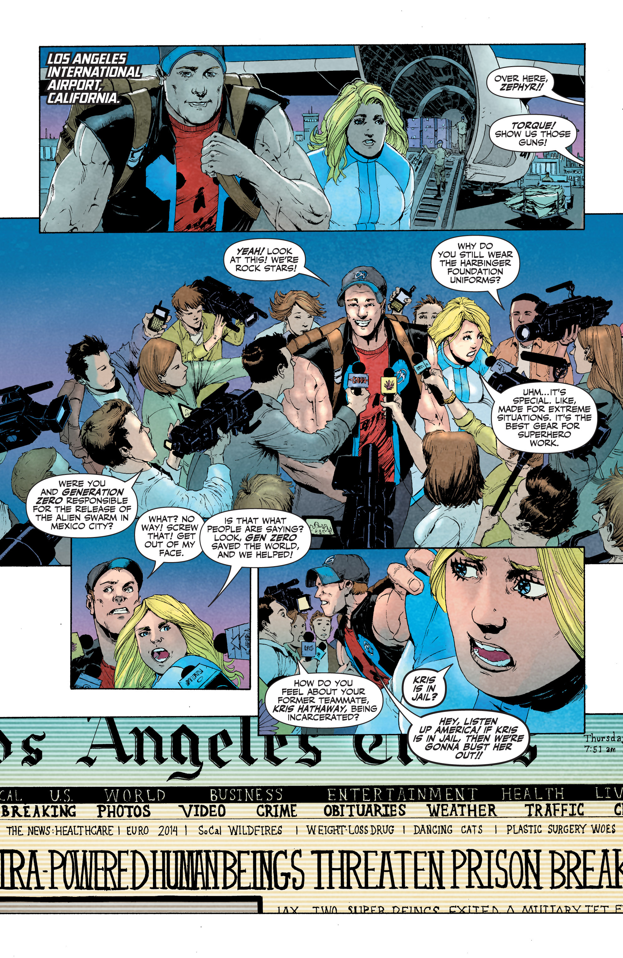 Read online Harbinger: Faith comic -  Issue # Full - 6