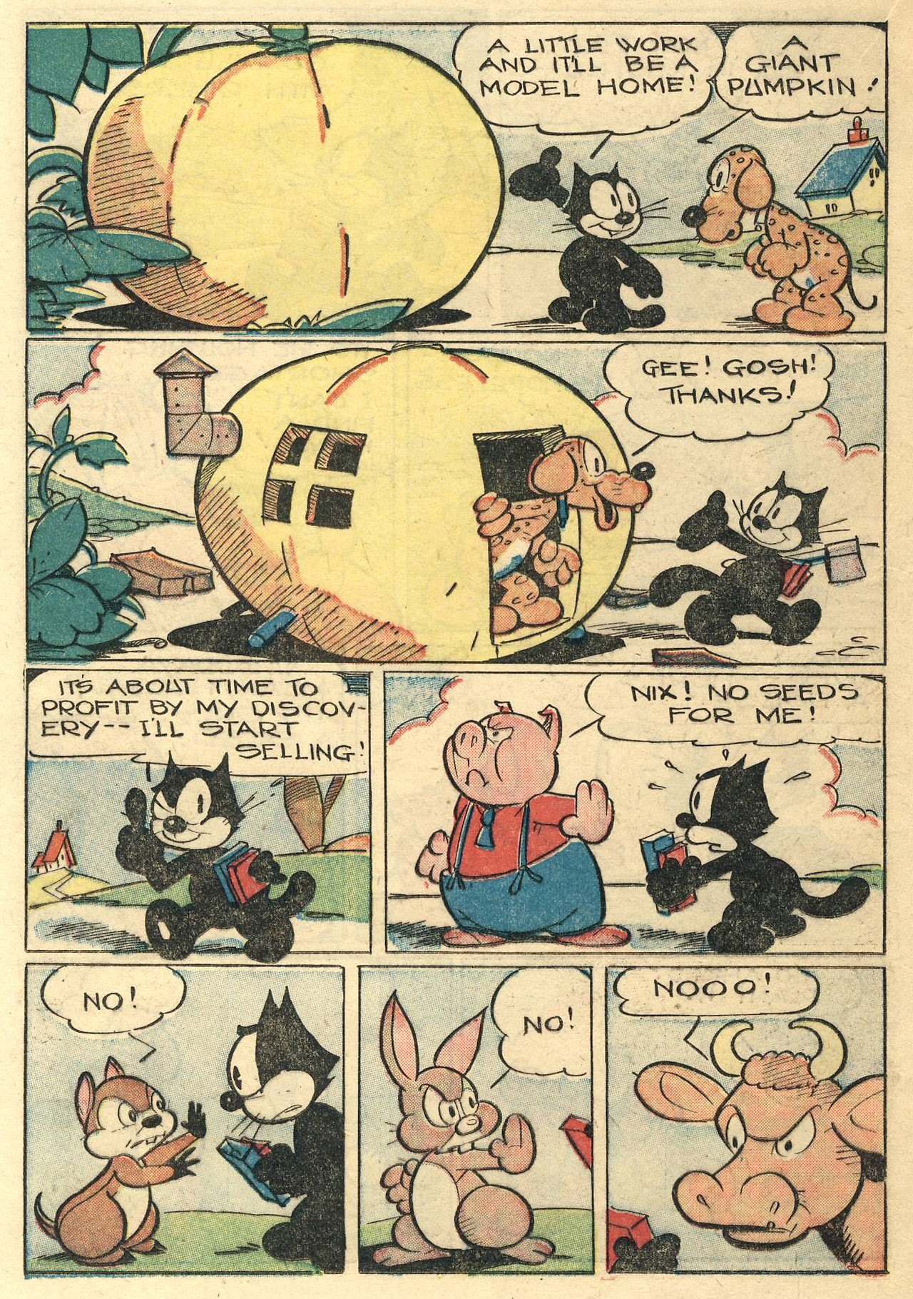 Read online Felix the Cat (1948) comic -  Issue #10 - 28