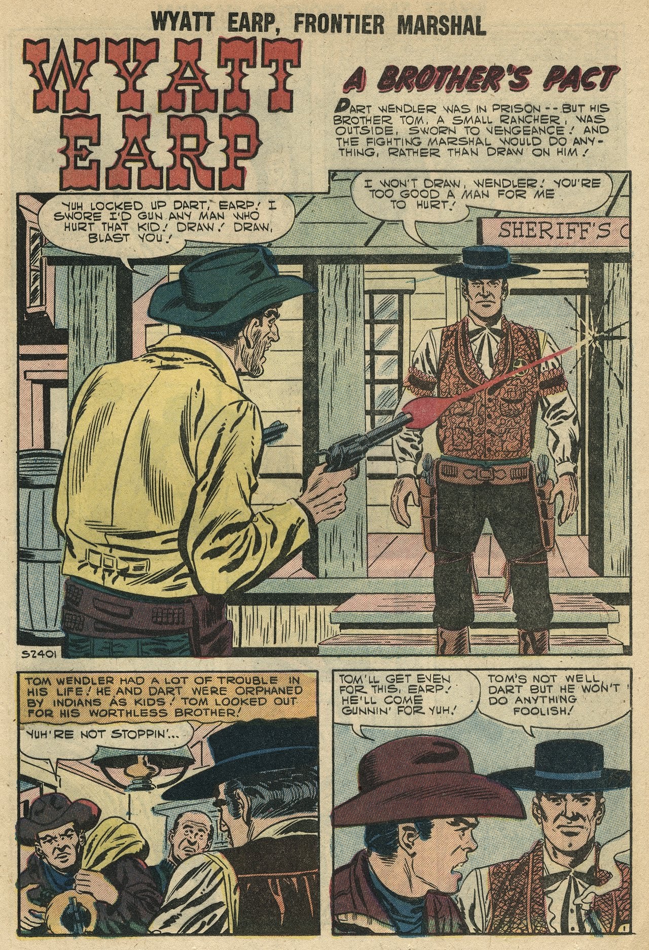 Read online Wyatt Earp Frontier Marshal comic -  Issue #19 - 13