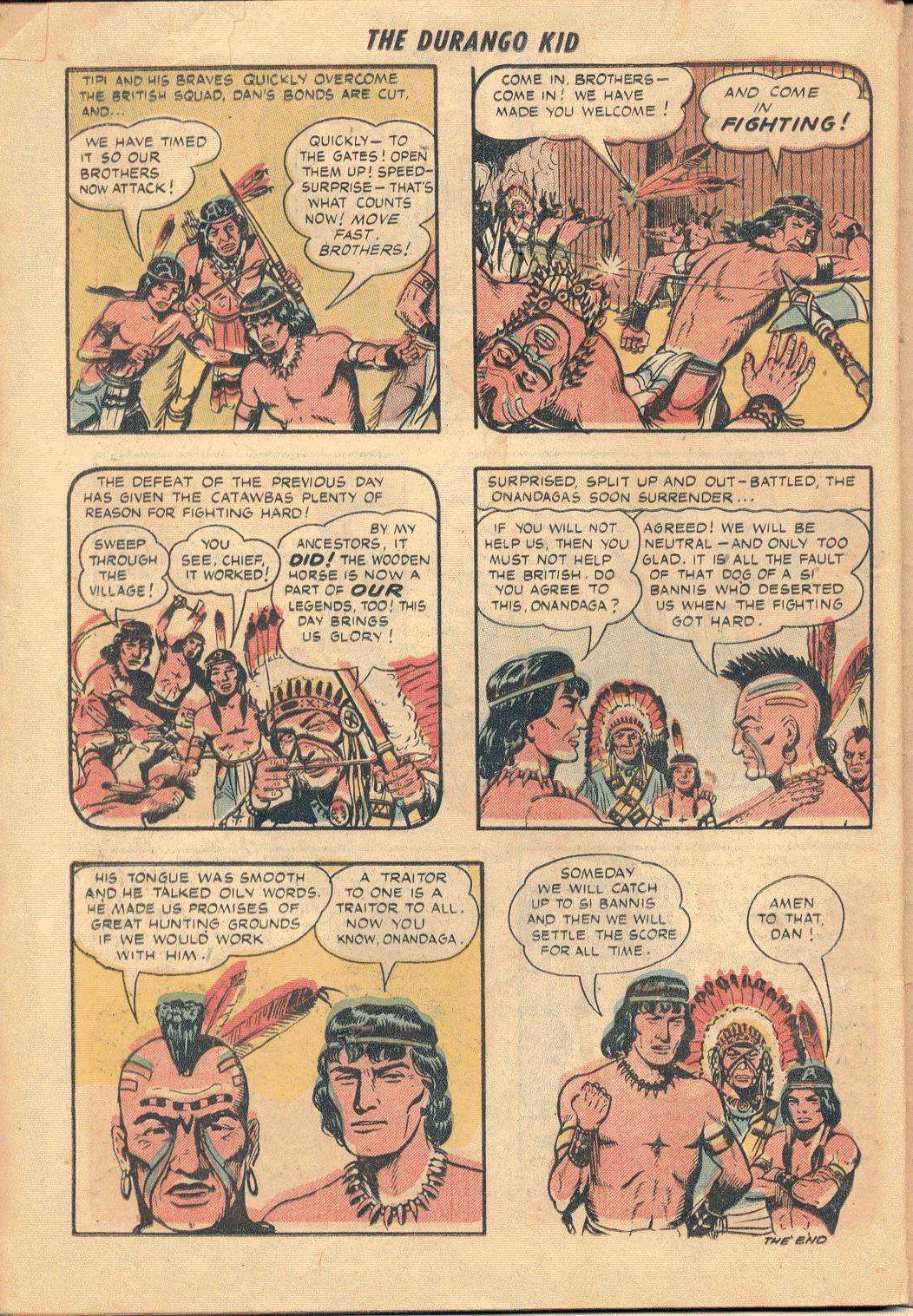 Read online Charles Starrett as The Durango Kid comic -  Issue #20 - 26