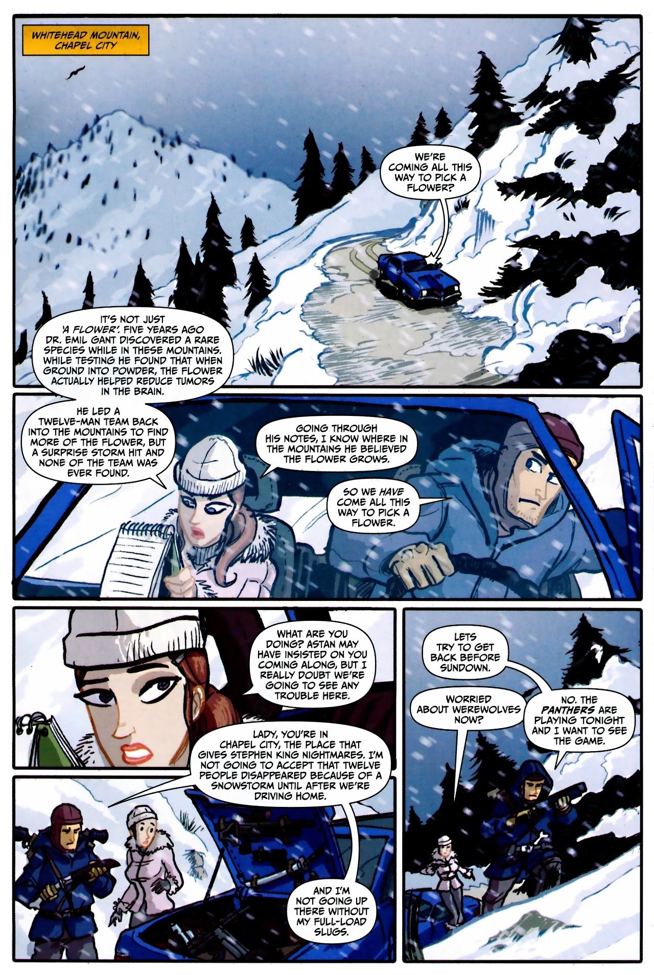 Read online Steve Niles' Strange Cases comic -  Issue #3 - 5