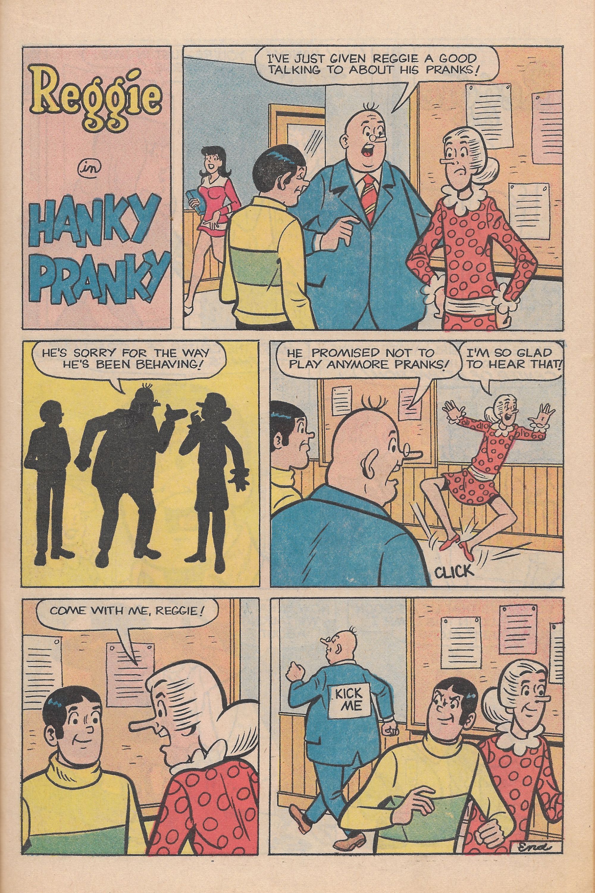Read online Reggie's Wise Guy Jokes comic -  Issue #13 - 51