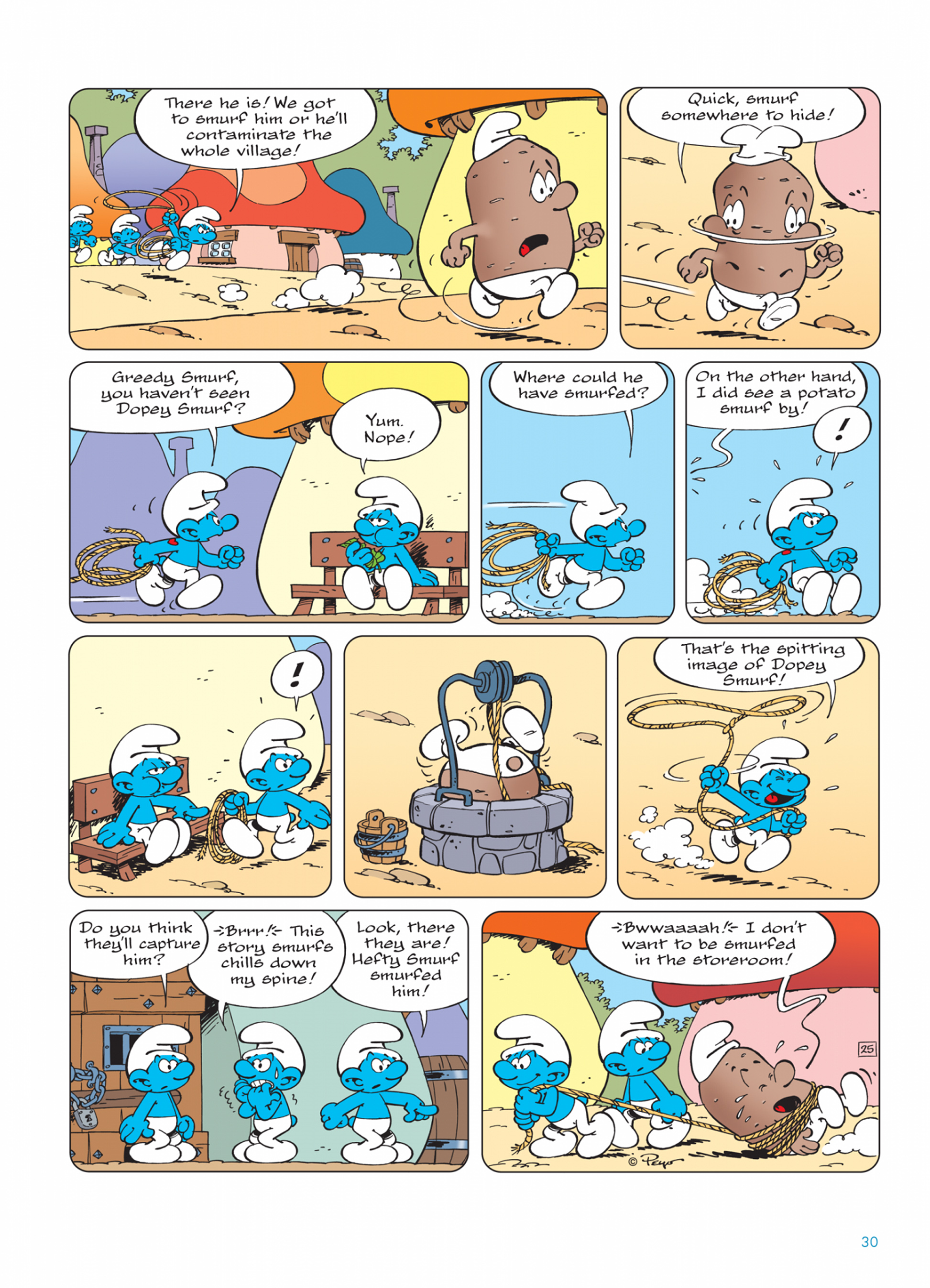 Read online The Smurfs comic -  Issue #26 - 30