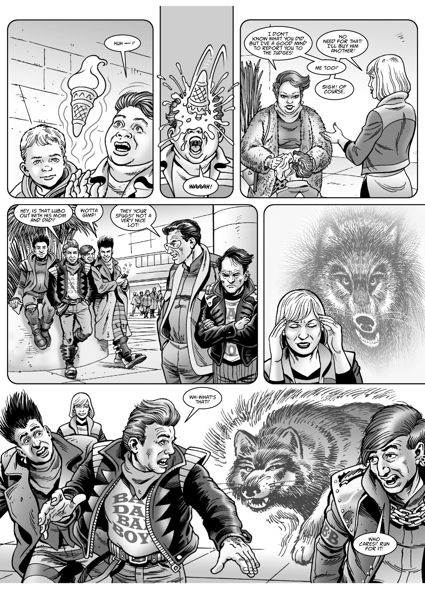 Read online Judge Dredd Megazine (Vol. 5) comic -  Issue #388 - 128