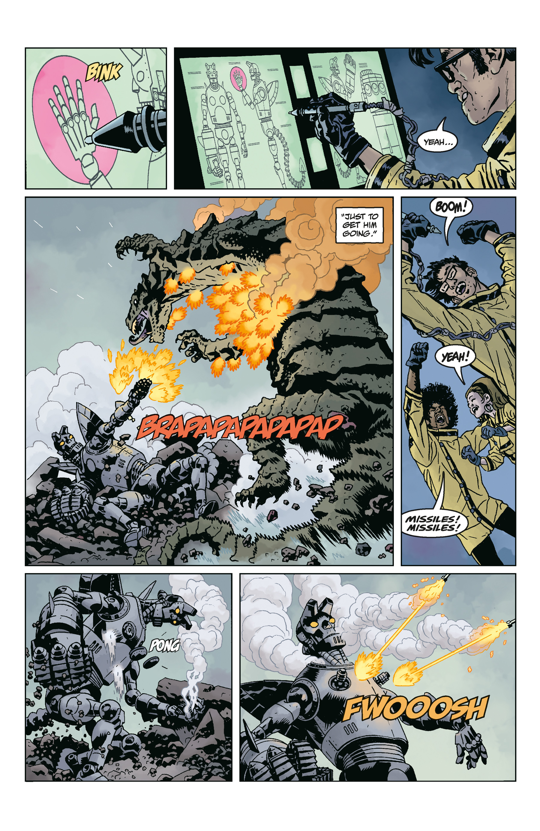 Read online Giant Robot Hellboy comic -  Issue #2 - 5
