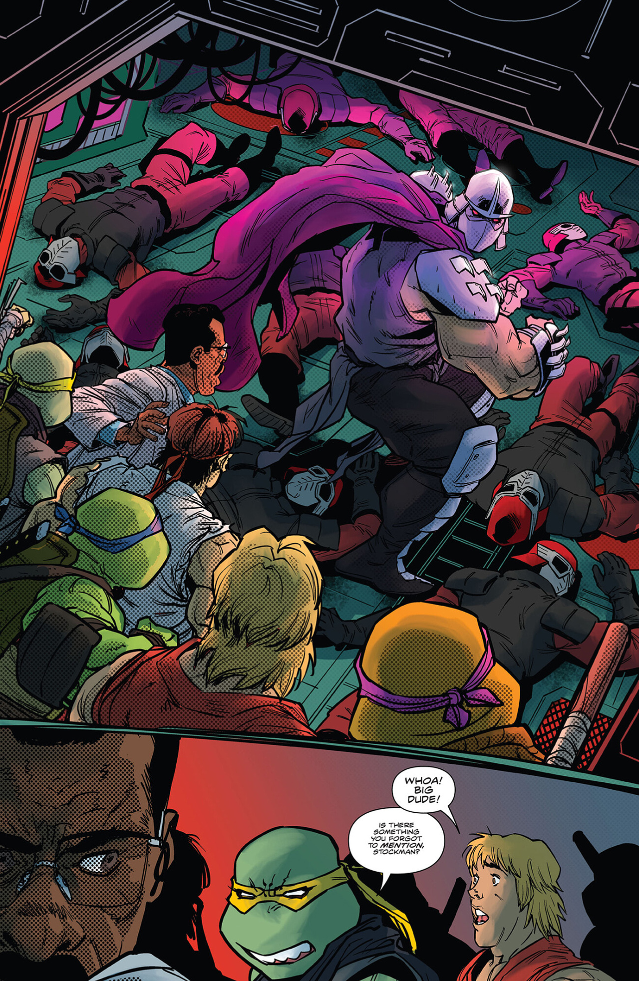 Read online Teenage Mutant Ninja Turtles vs. Street Fighter comic -  Issue #4 - 12