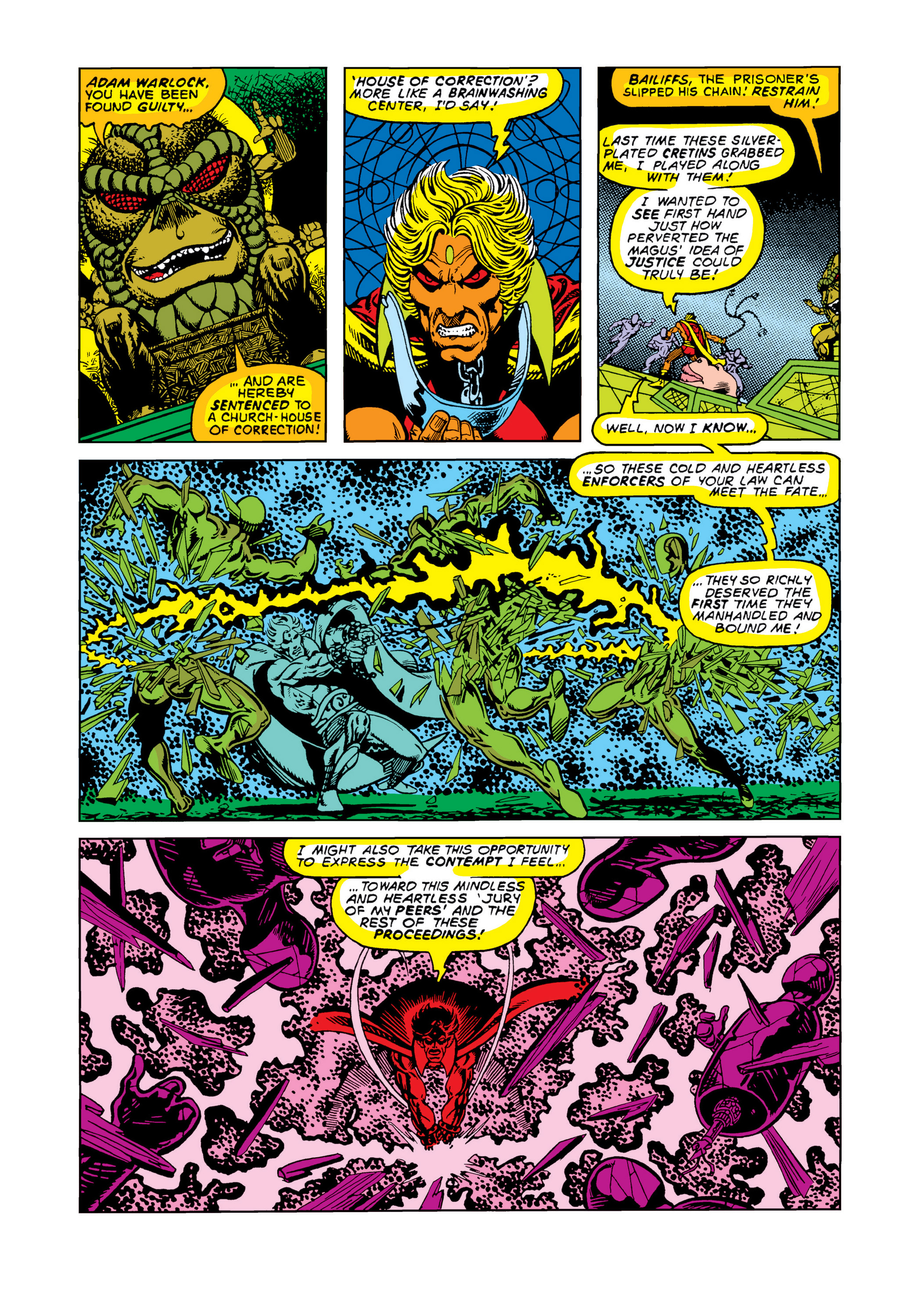 Read online Marvel Masterworks: Warlock comic -  Issue # TPB 2 (Part 1) - 63