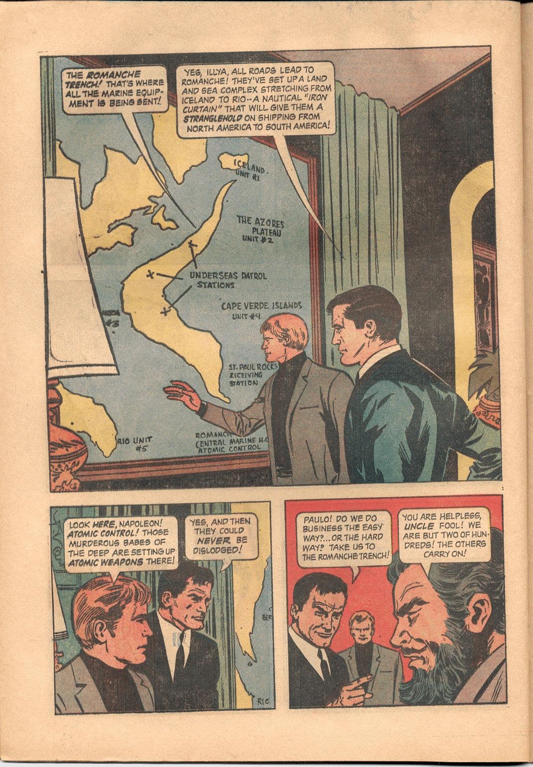 Read online The Man From U.N.C.L.E. comic -  Issue #5 - 24