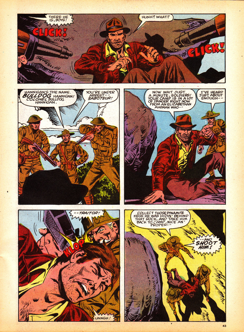 Read online Indiana Jones comic -  Issue #3 - 39