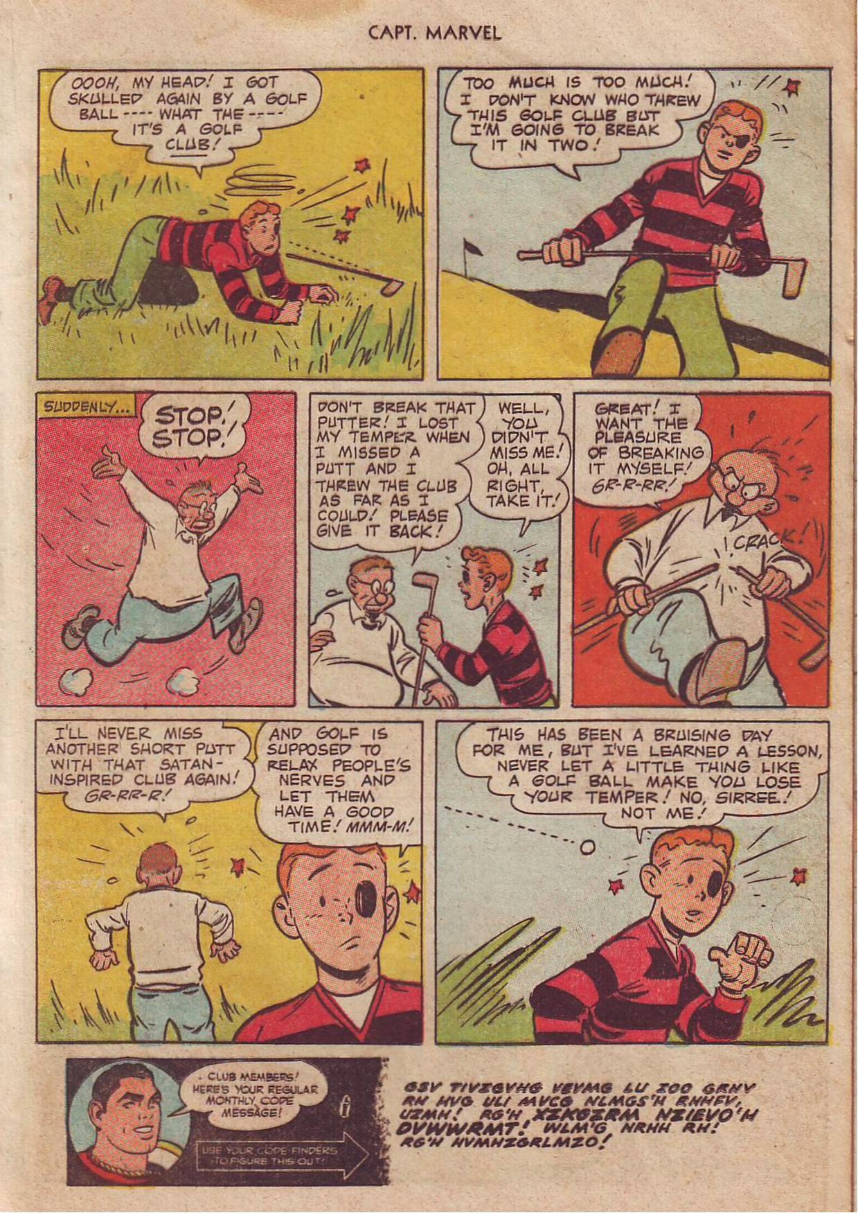 Read online Captain Marvel Adventures comic -  Issue #149 - 17