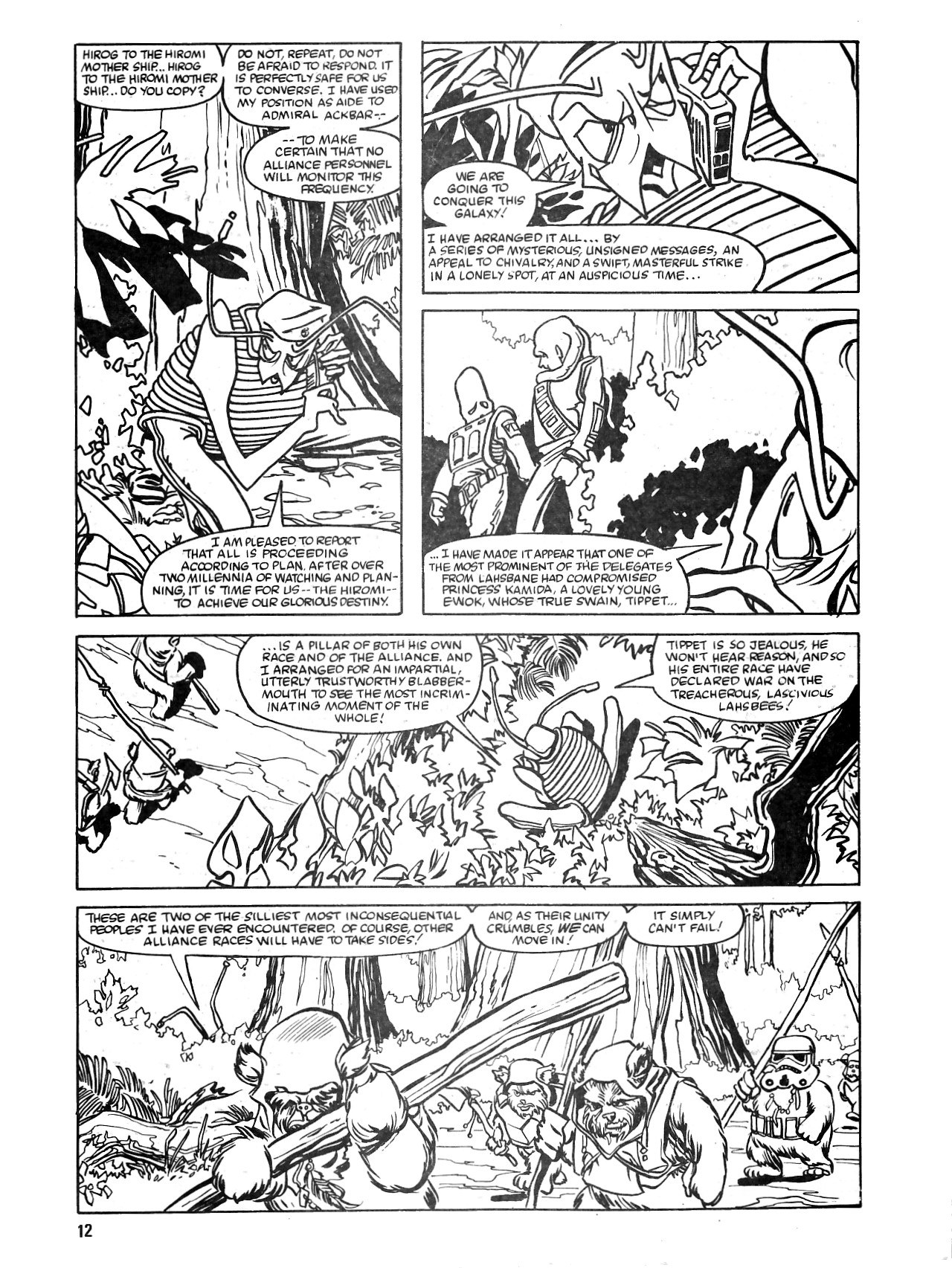 Read online Return of the Jedi comic -  Issue #93 - 12