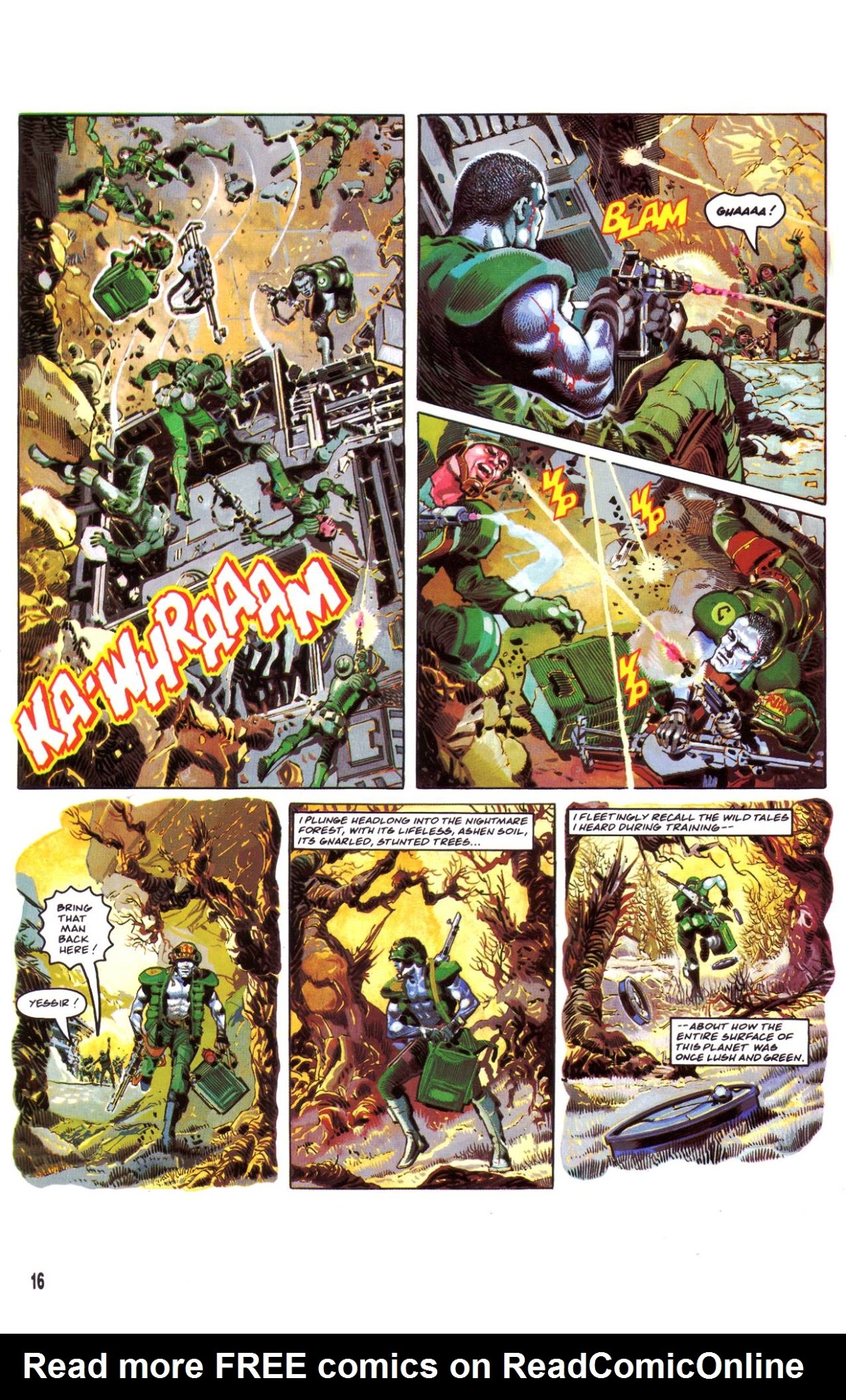 Read online Rogue Trooper:  The Final Warrior comic -  Issue #1 - 17