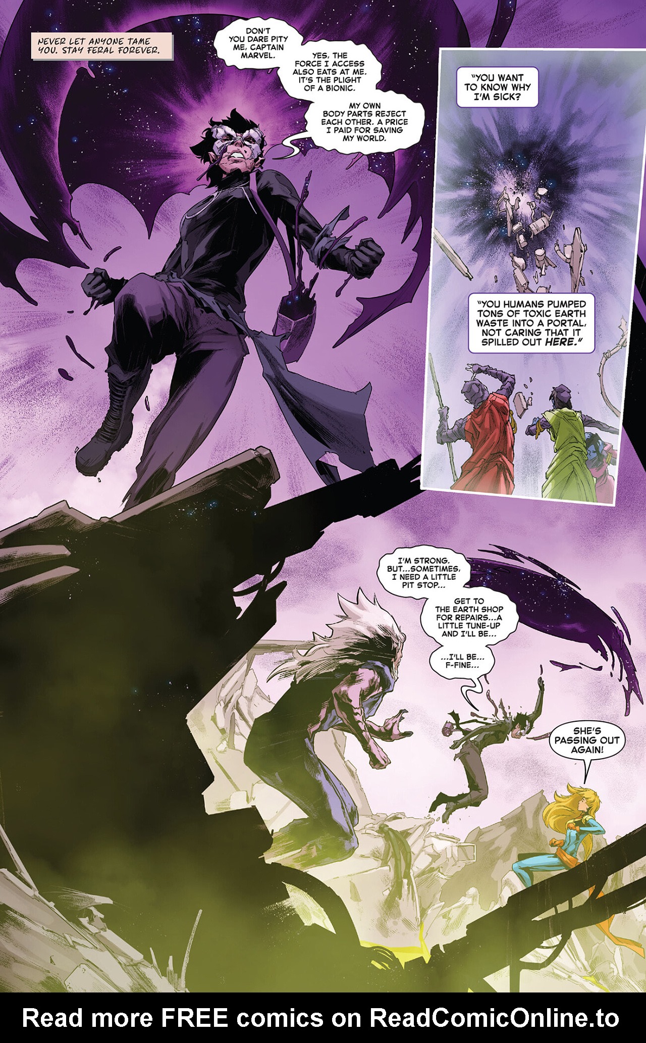 Read online Captain Marvel: Dark Tempest comic -  Issue #4 - 11