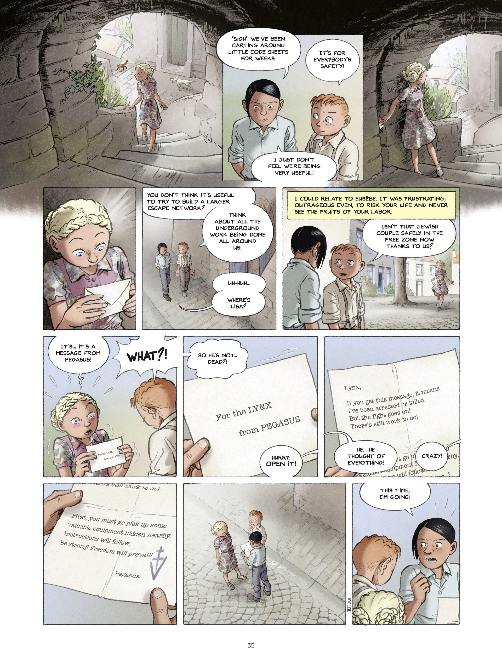 Read online Children of the Resistance comic -  Issue #4 - 35
