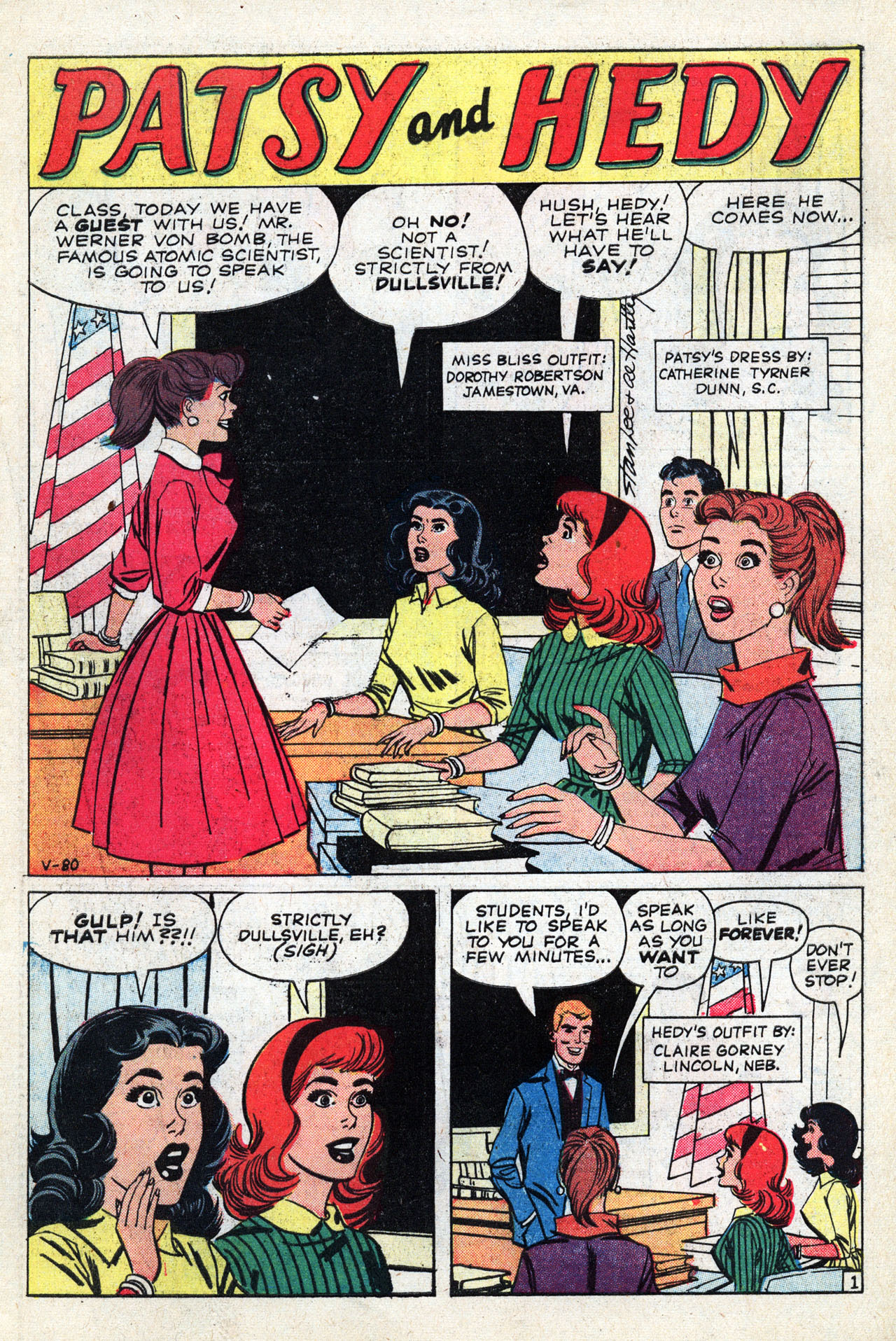 Read online Patsy and Hedy comic -  Issue #75 - 3