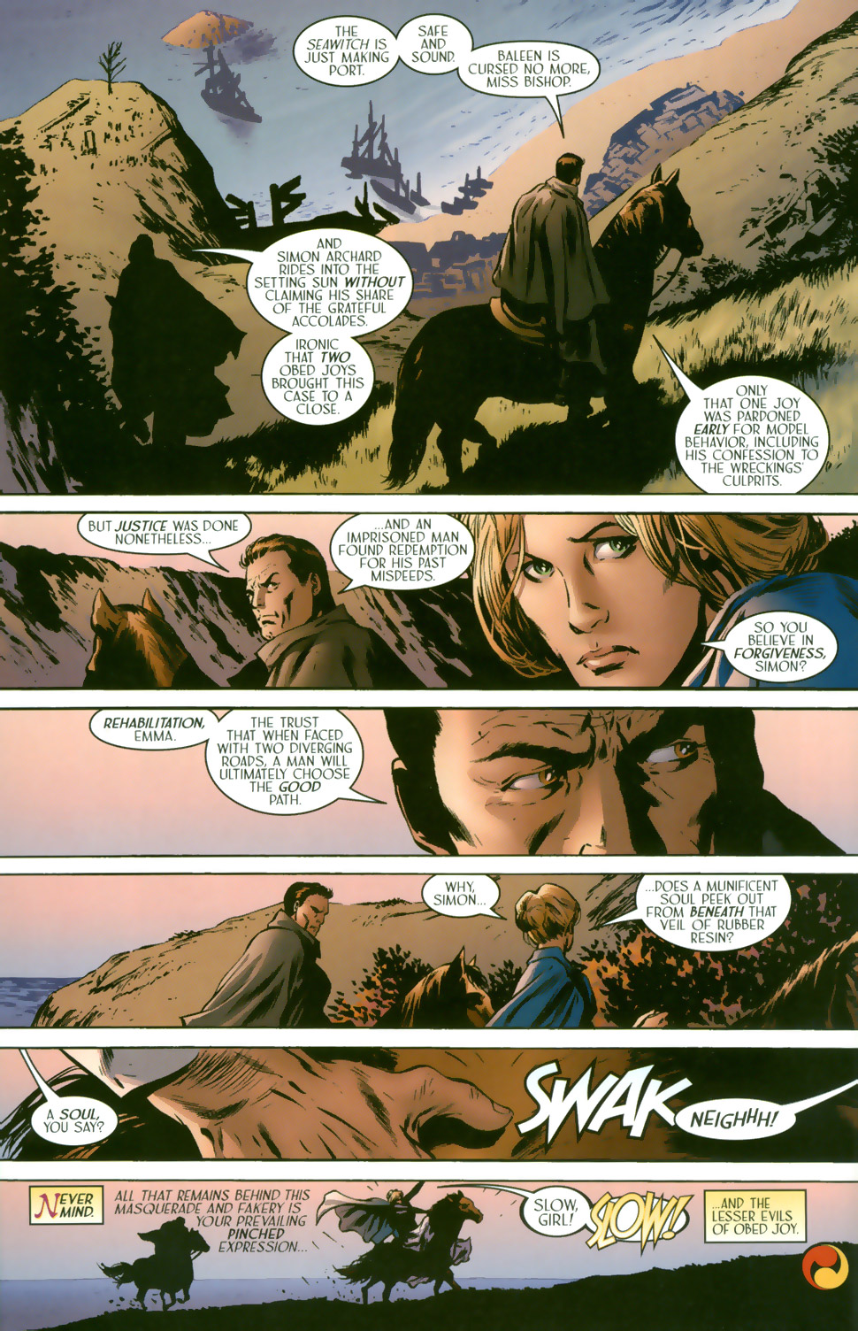 Read online Ruse comic -  Issue #14 - 15