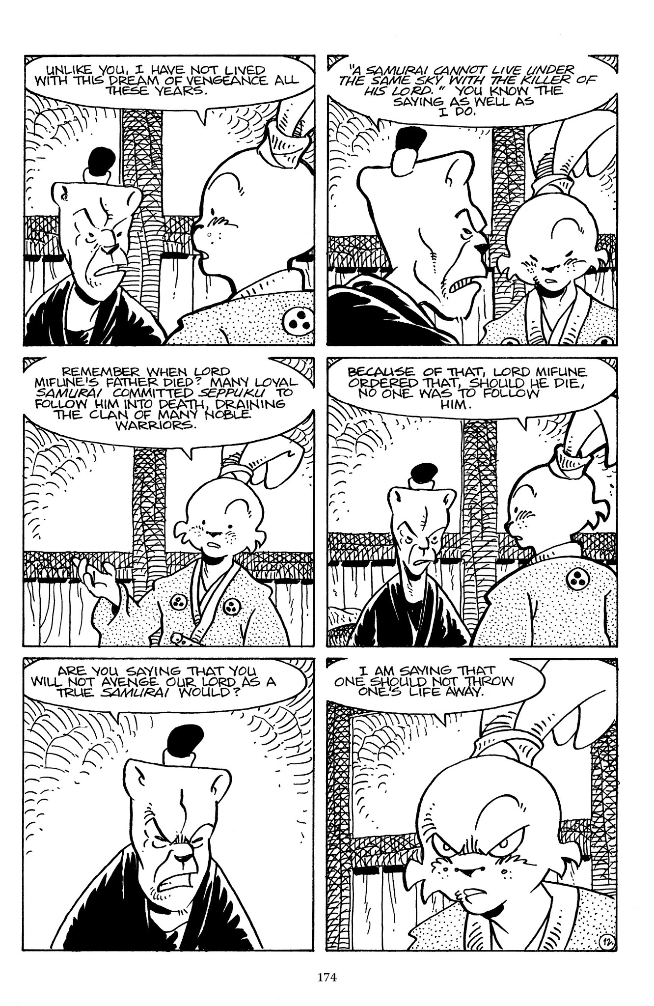 Read online The Usagi Yojimbo Saga comic -  Issue # TPB 7 - 170