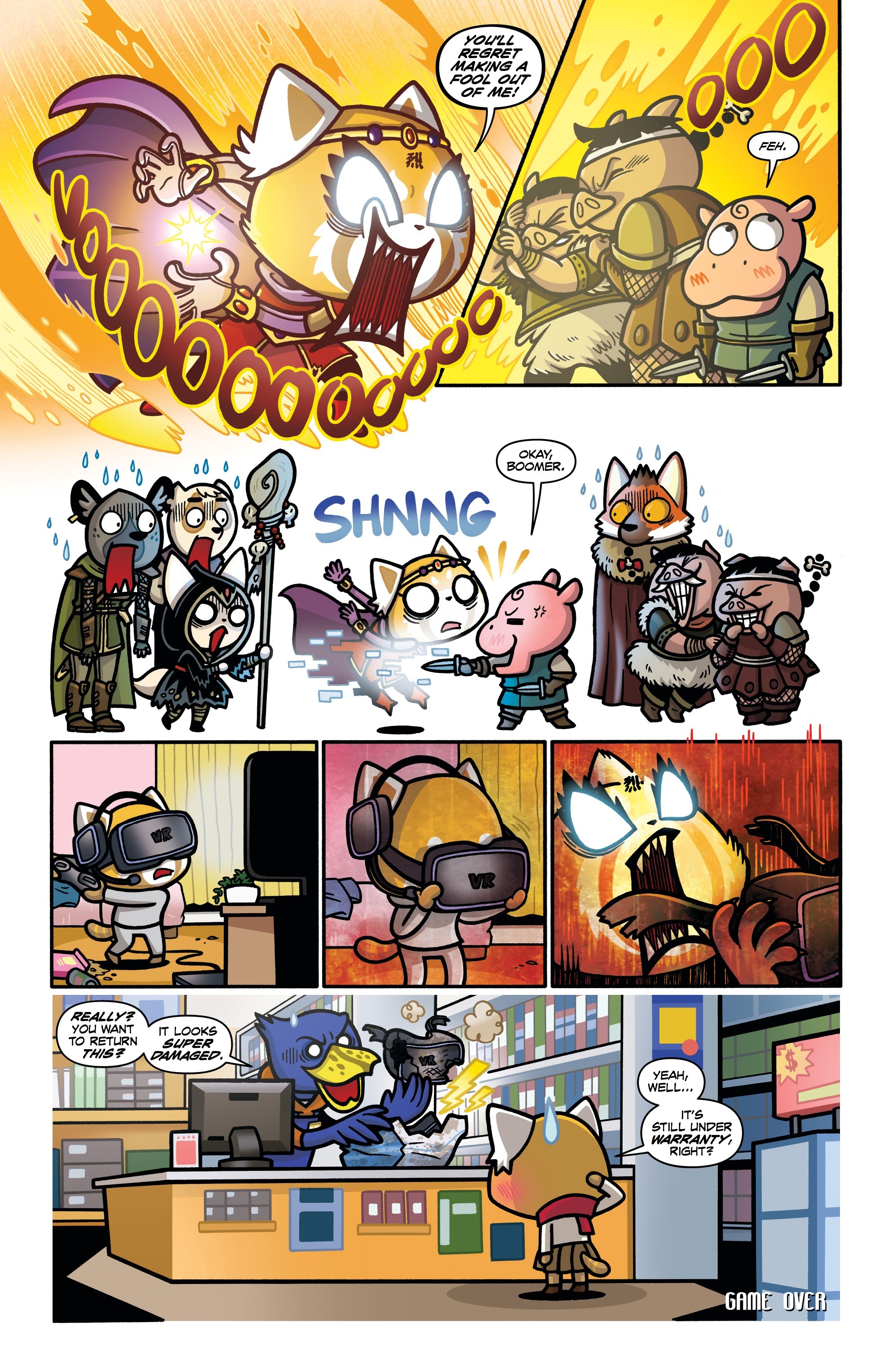 Read online Aggretsuko: Super Fun Special comic -  Issue # Full - 41