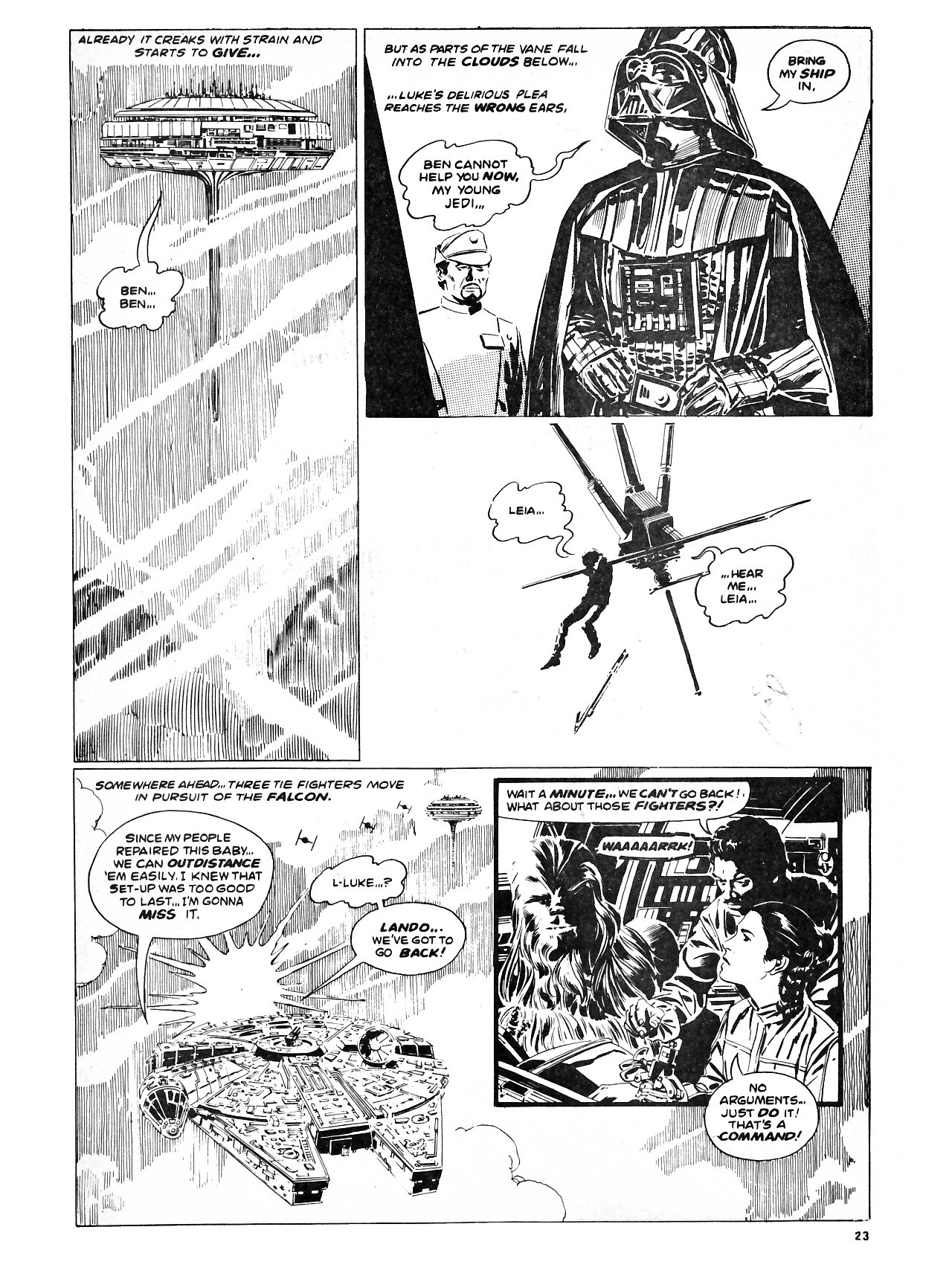 Read online Return of the Jedi comic -  Issue #64 - 23