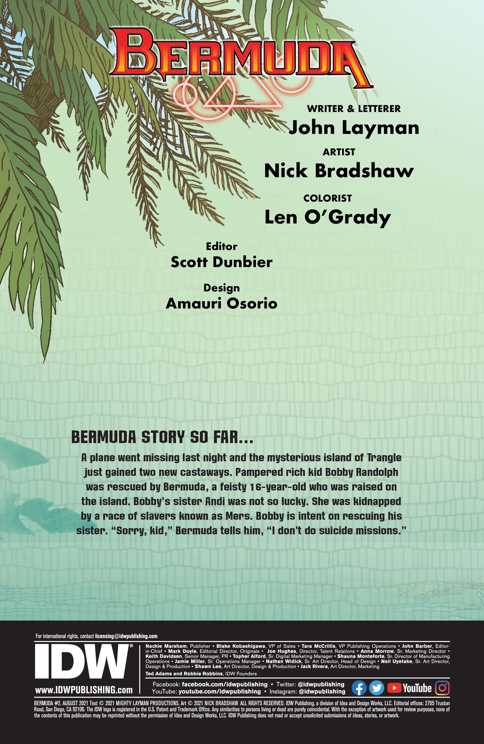 Read online Bermuda comic -  Issue #2 - 2