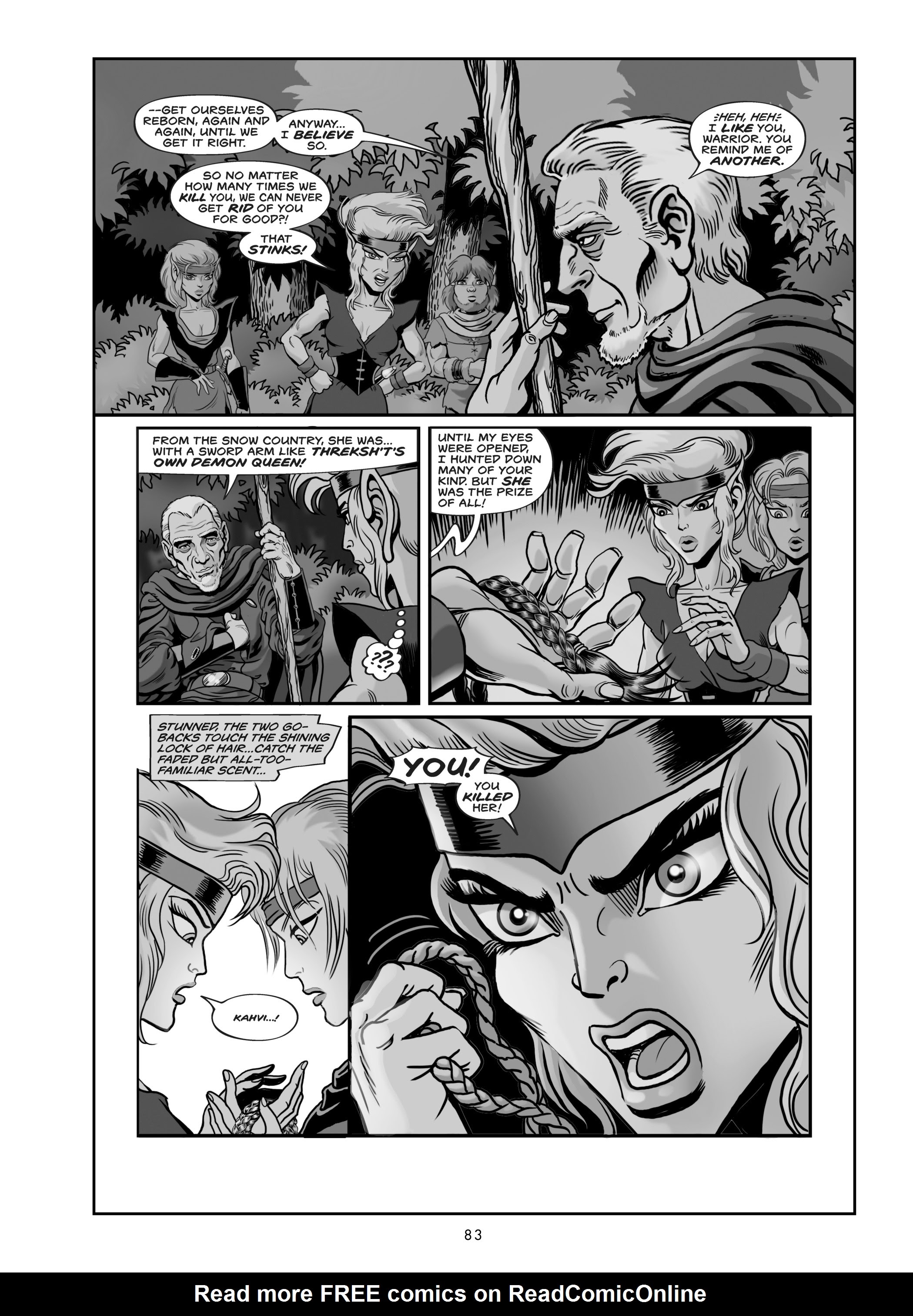 Read online The Complete ElfQuest comic -  Issue # TPB 7 (Part 1) - 84