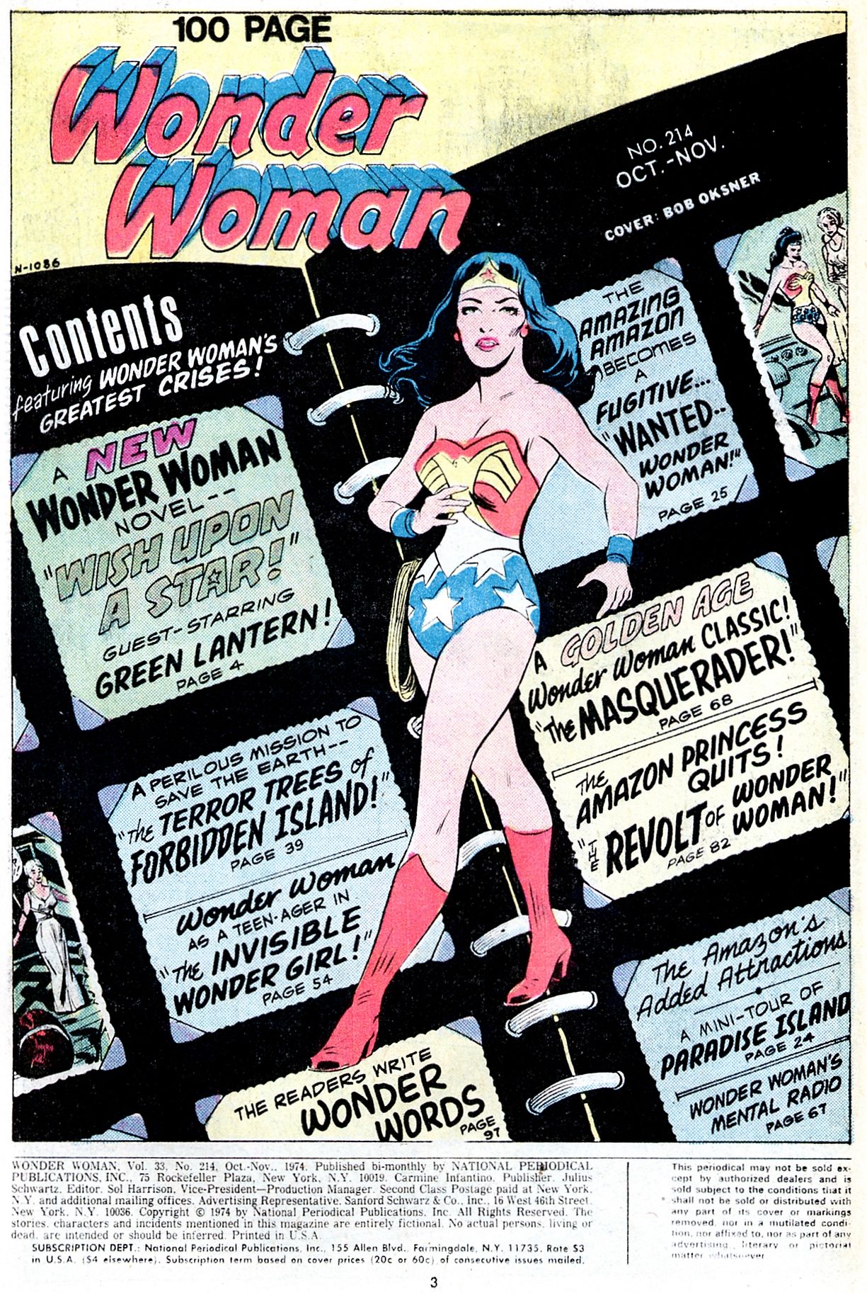 Read online Wonder Woman (1942) comic -  Issue #214 - 2