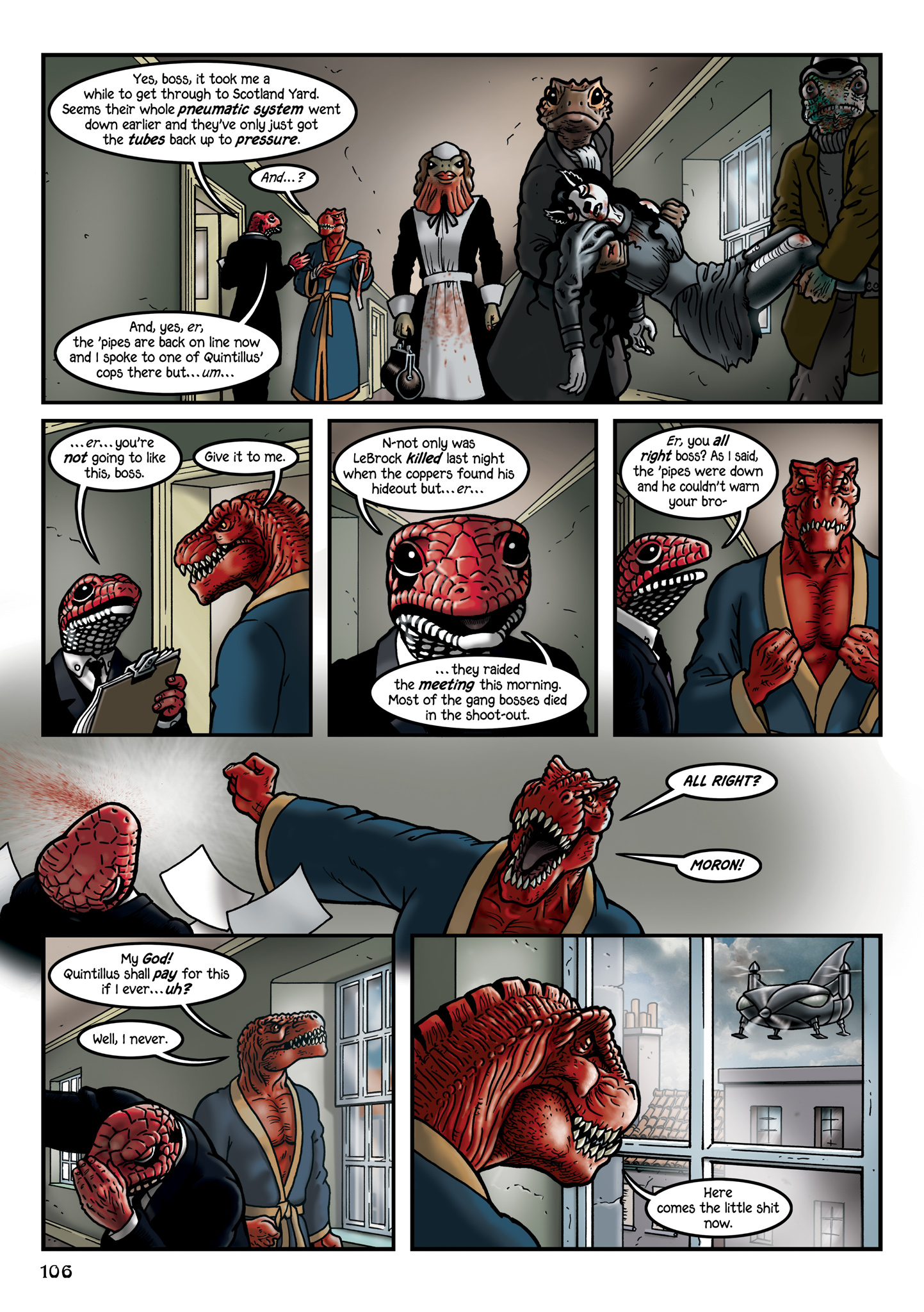 Read online Grandville Force Majeur comic -  Issue # TPB (Part 2) - 9